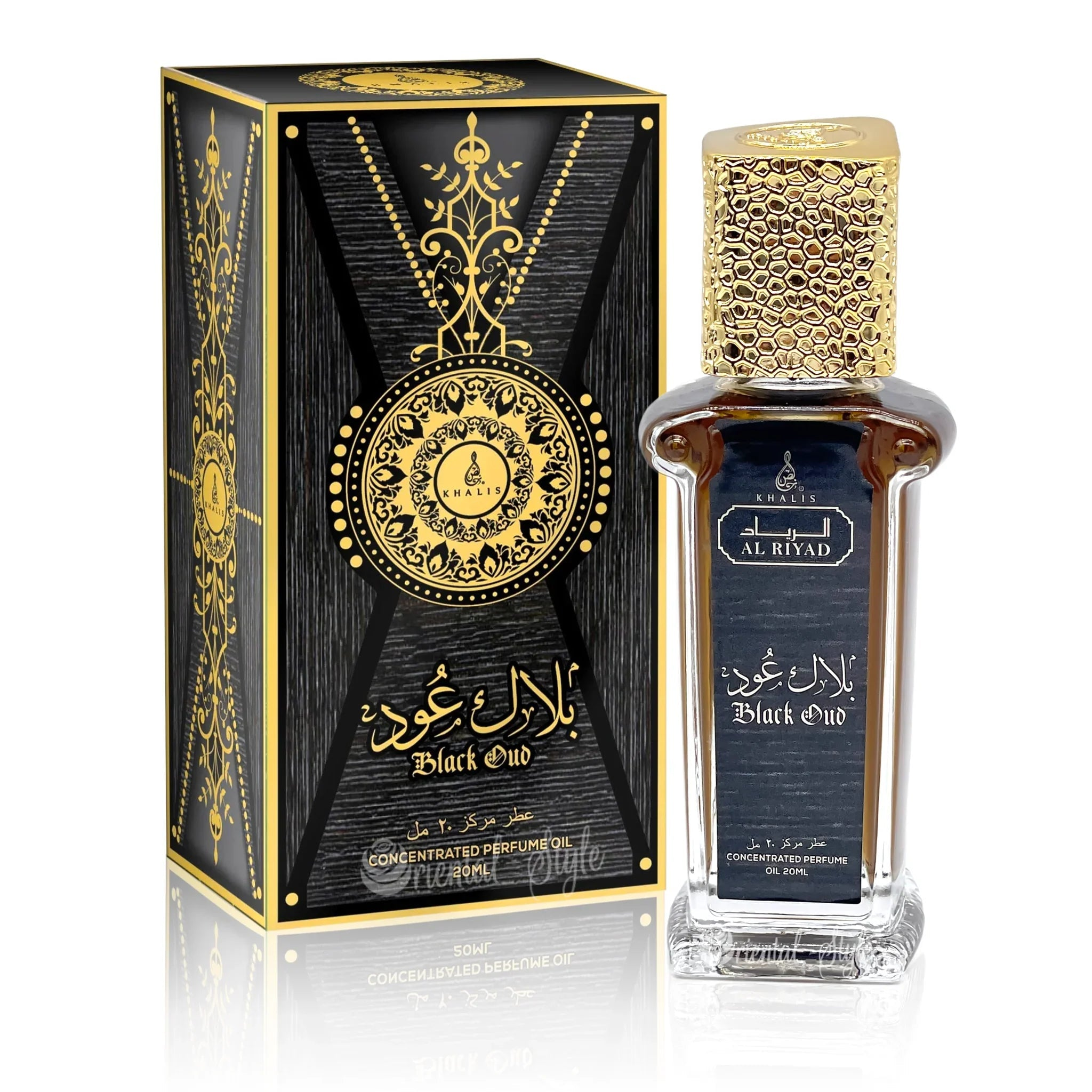 Parfümöl Black Oud 20ml - Parfümöl ohne Alkohol Khalis | Oriental-Style