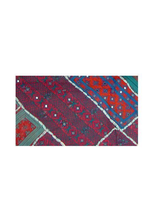 Wandteppich Patchwork Rajasthan Einzelstück Wandbehang Oriental-Style | Oriental-Style