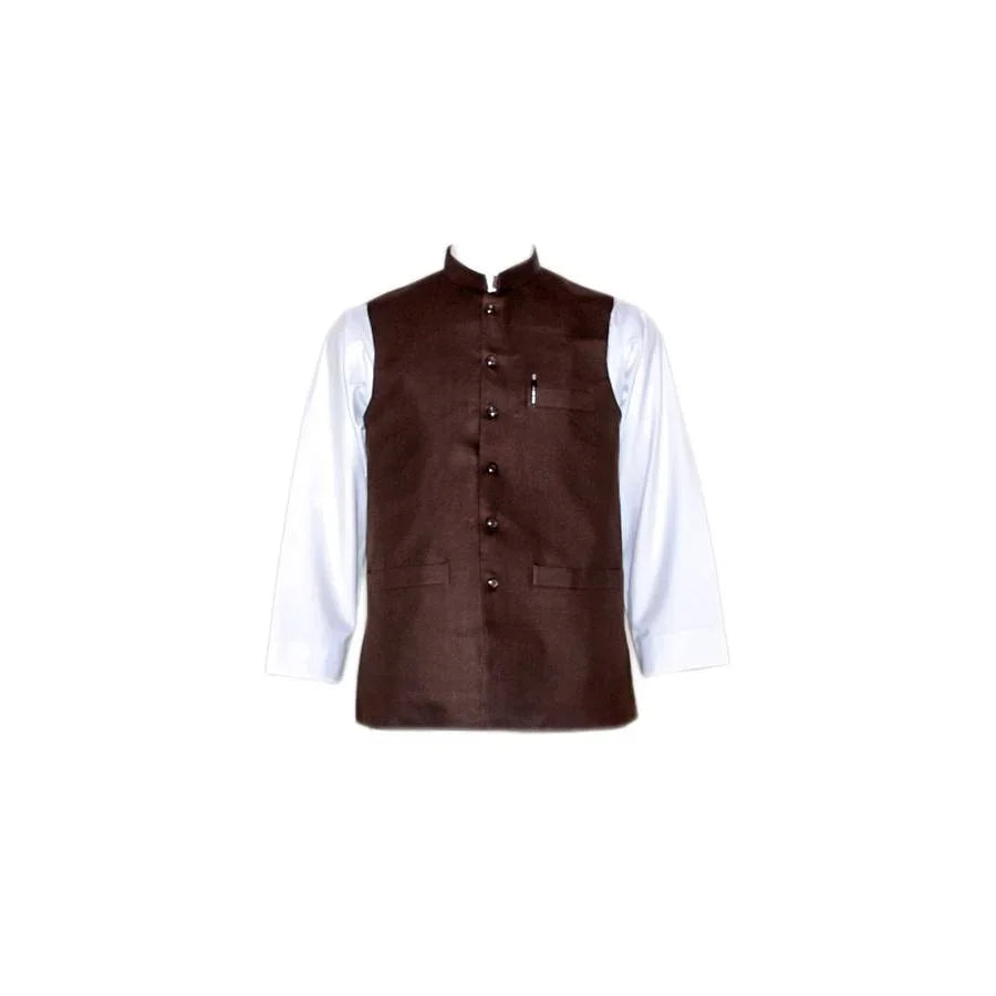 Orientalische Weste Herren - Dunkelbraun Oriental-Style | Oriental-Style