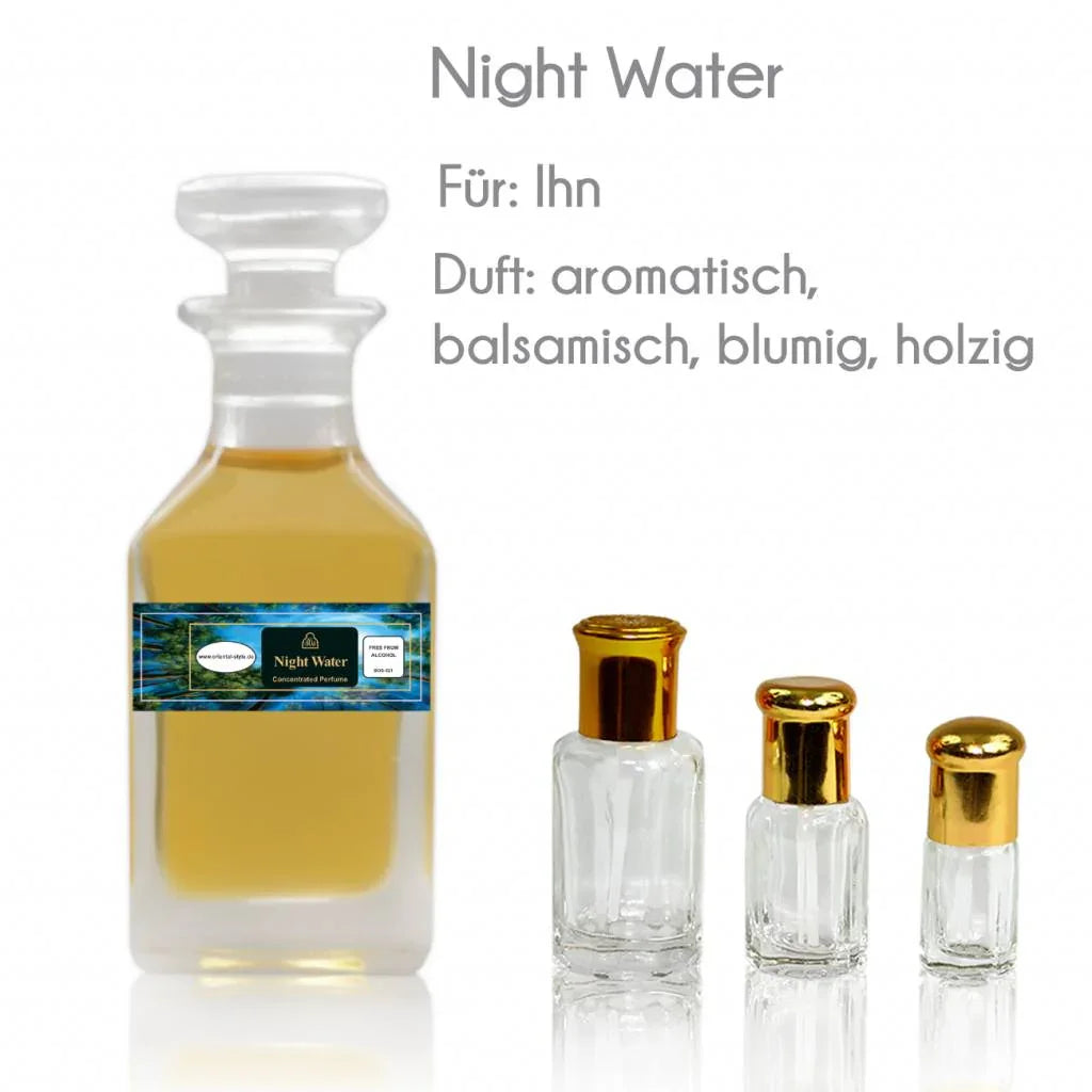 Parfümöl Night Water - Parfüm ohne Alkohol Swiss Arabian | Oriental-Style
