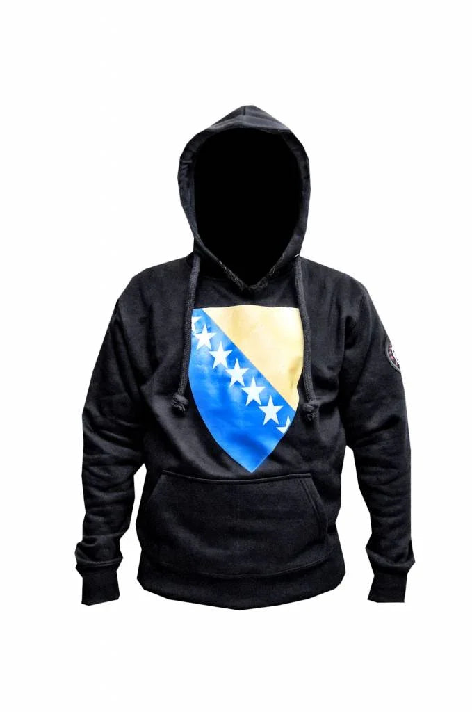 Kapuzen Sweatshirt Hoodie Bosnien Flagge 313 Badr | Oriental-Style