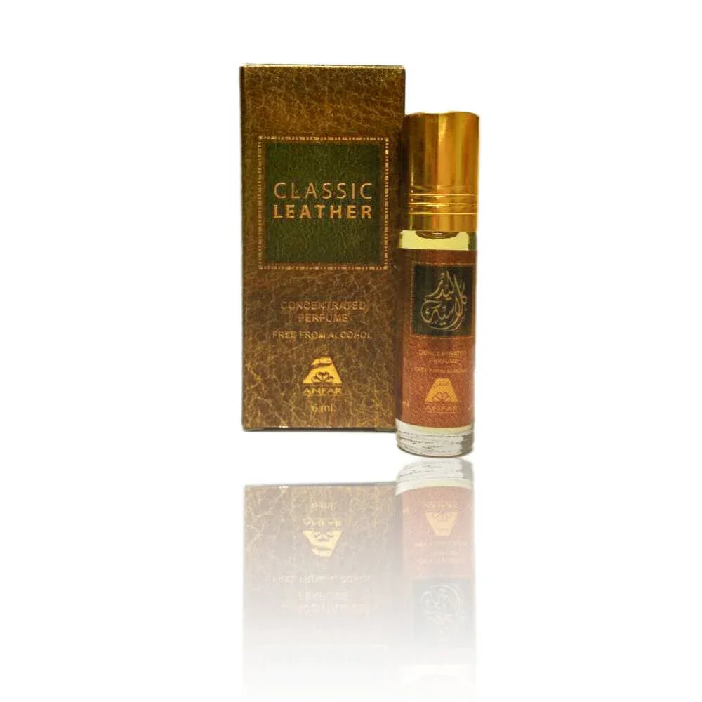 Parfümöl Classic Leather von Anfar 6ml - Parfüm ohne Alkohol Anfar | Oriental-Style