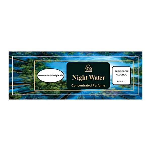Parfümöl Night Water - Parfüm ohne Alkohol Swiss Arabian | Oriental-Style