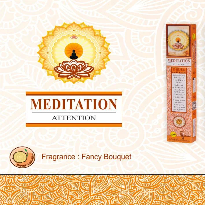 Indische Räucherstäbchen Elite Meditation Blumenstrauß (15g) Sree Vani | Oriental-Style
