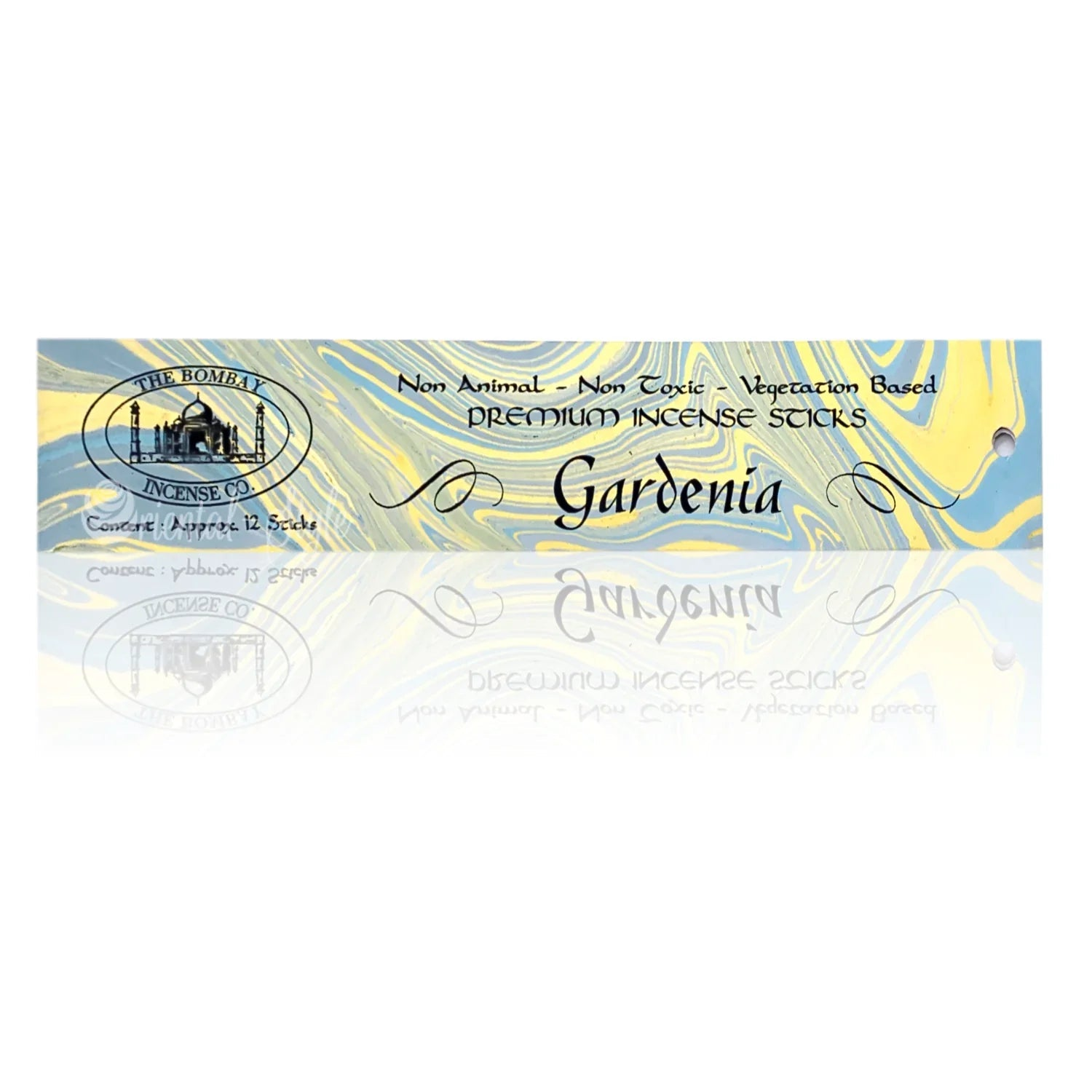 Premium Räucherstäbchen Gardenia (10g) The Bombay | Oriental-Style