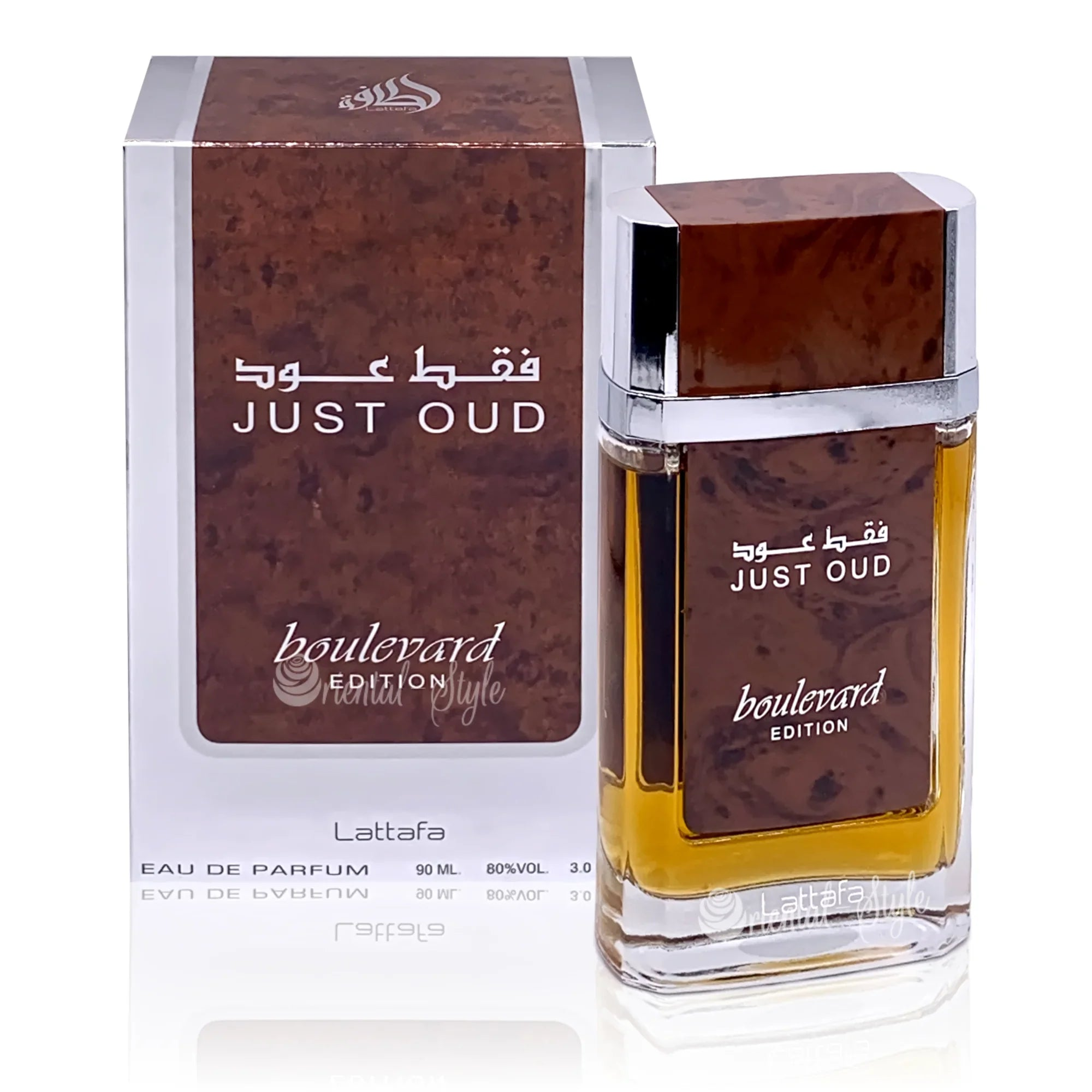 Lattafa Just Oud Boulevard Edition Eau de Parfum 90ml Parfüm Spray Lattafa | Oriental-Style