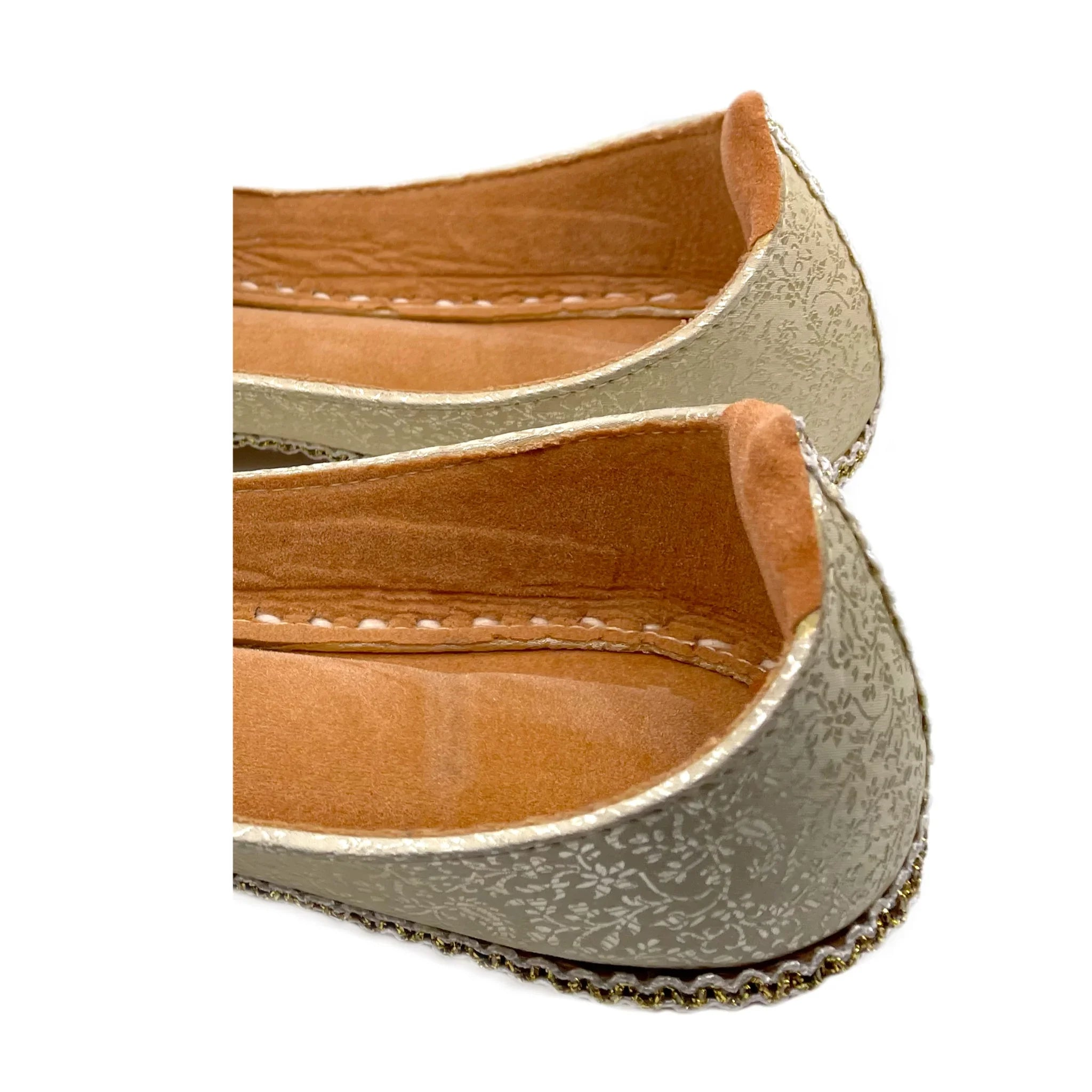 Orientalische Schnabelschuhe - Khussa Schuhe in Gold Oriental-Style | Oriental-Style