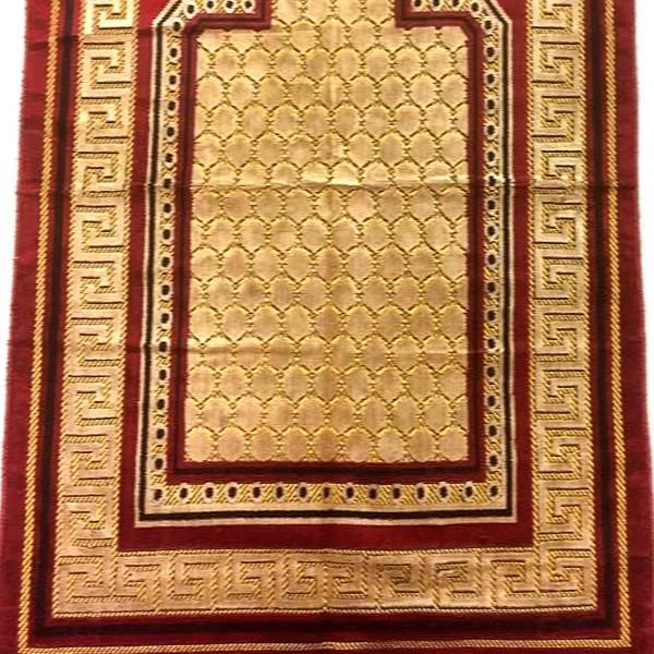 Gebetsteppich - Seccade in Dunkelrot Oriental-Style | Oriental-Style