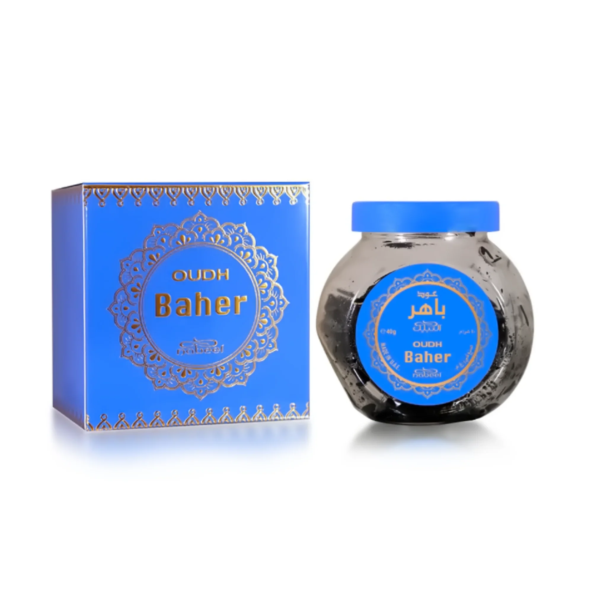 Bakhoor Oudh Baher Nabeel 40g Nabeel Perfumes | Oriental-Style
