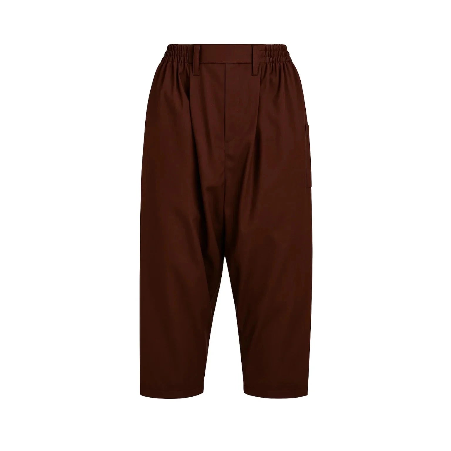Bequem und weit geschnittene islamische Sunna-Hose in Dunkelbraun Oriental-Style | Oriental-Style