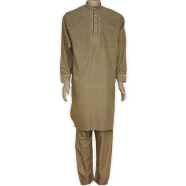 Salwar Kameez Herren - Goldbraun Oriental-Style | Oriental-Style
