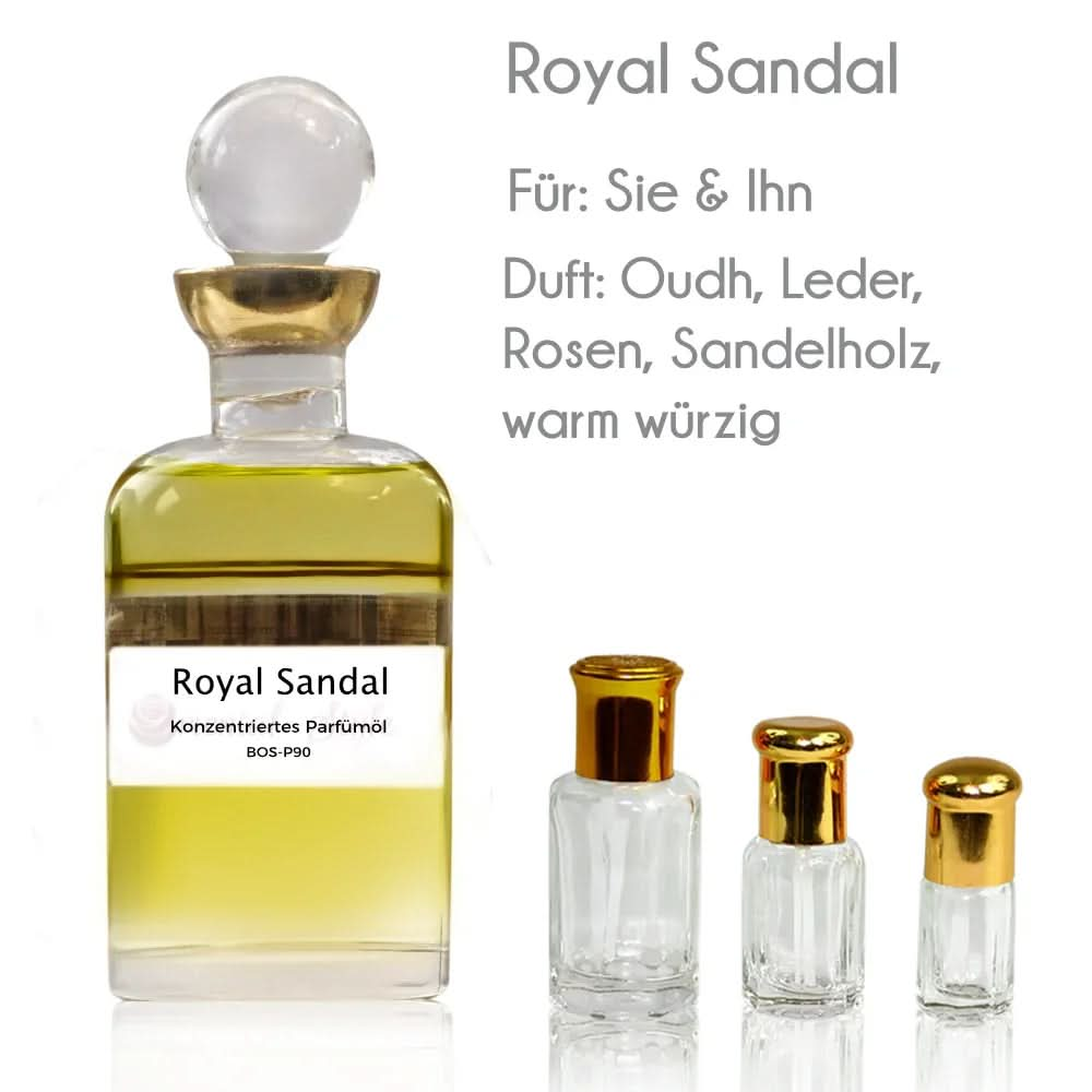 Royal Sandal Perfume oil Free From alcohol