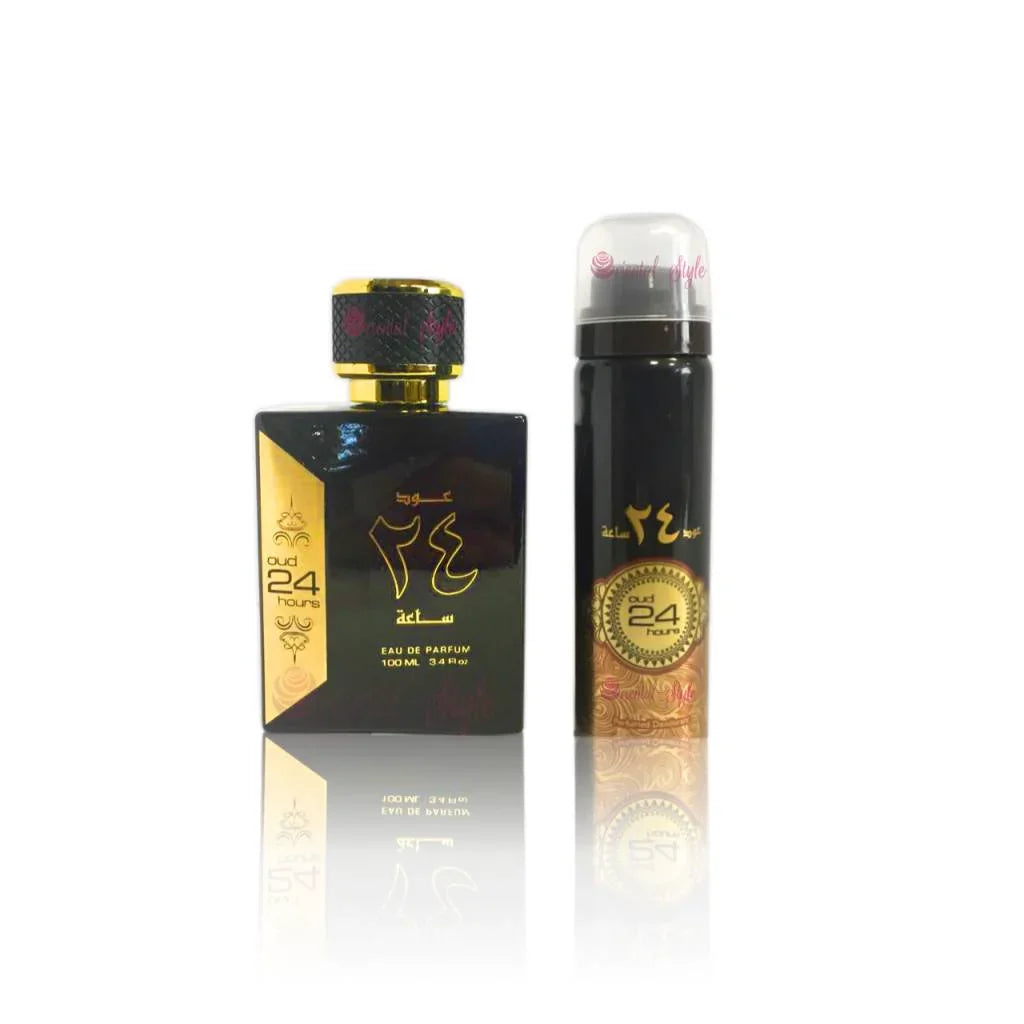 Parfüm Oud 24 Hours Ard Al Zaafaran Eau de Parfum 100ml + 75ml Deo Spray Ard Al Zaafaran | Oriental-Style