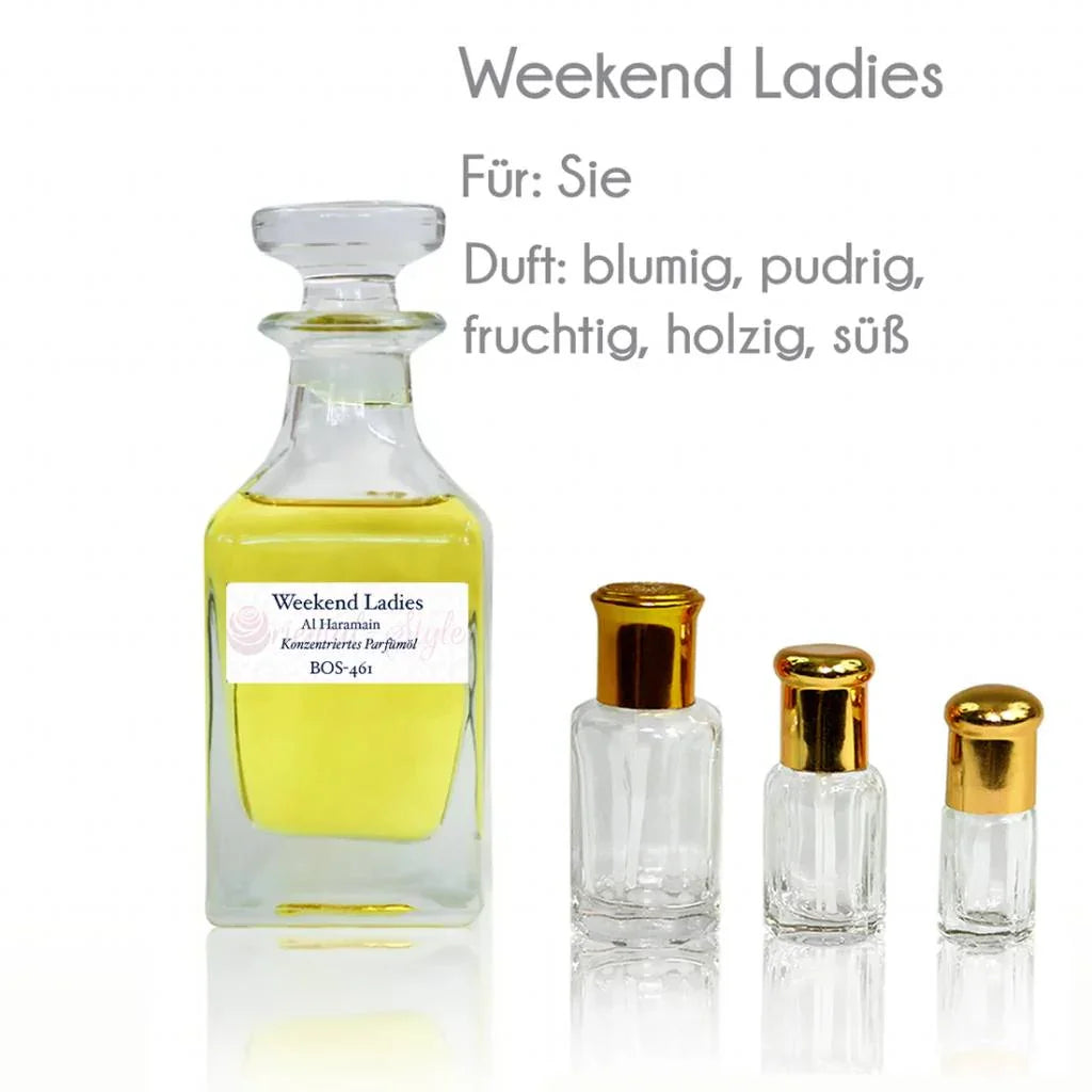 Parfümöl Weekend Ladies von Al Haramain - Parfüm ohne Alkohol Al Haramain | Oriental-Style