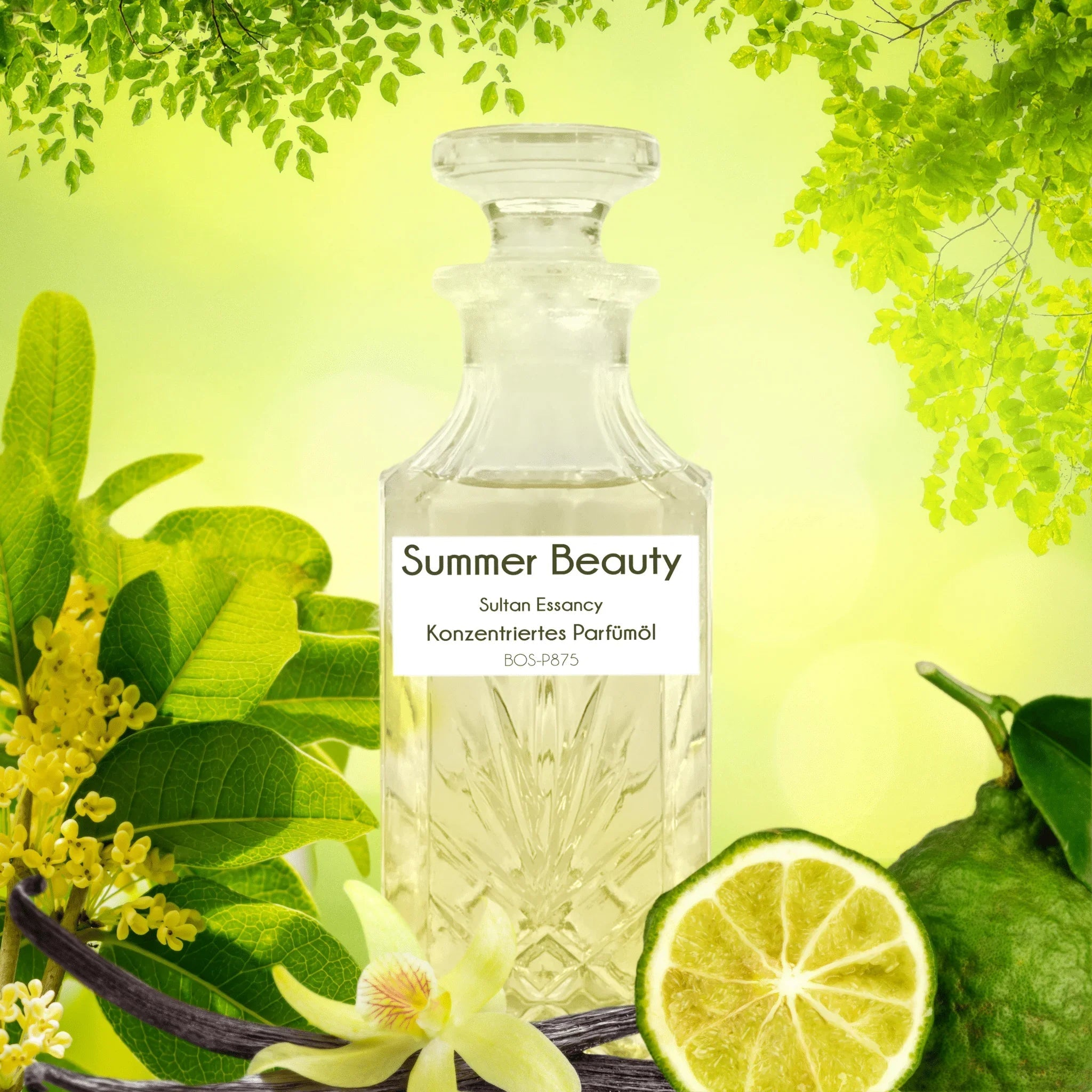 Parfümöl Summer Beauty - Parfüm ohne Alkohol Sultan Essancy | Oriental-Style