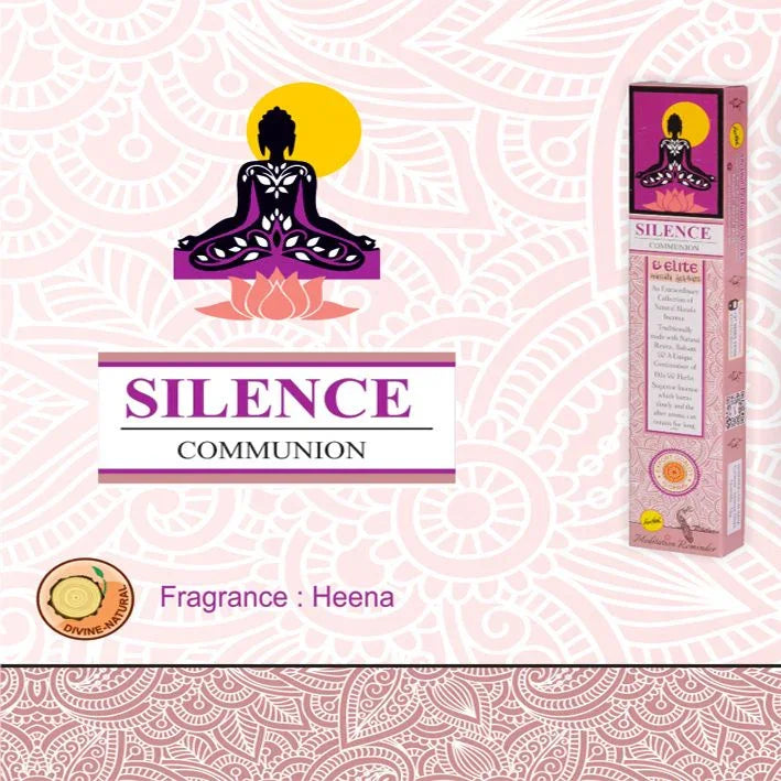 Indische Räucherstäbchen Elite Silence Mit Hennablüten (15g) Sree Vani | Oriental-Style
