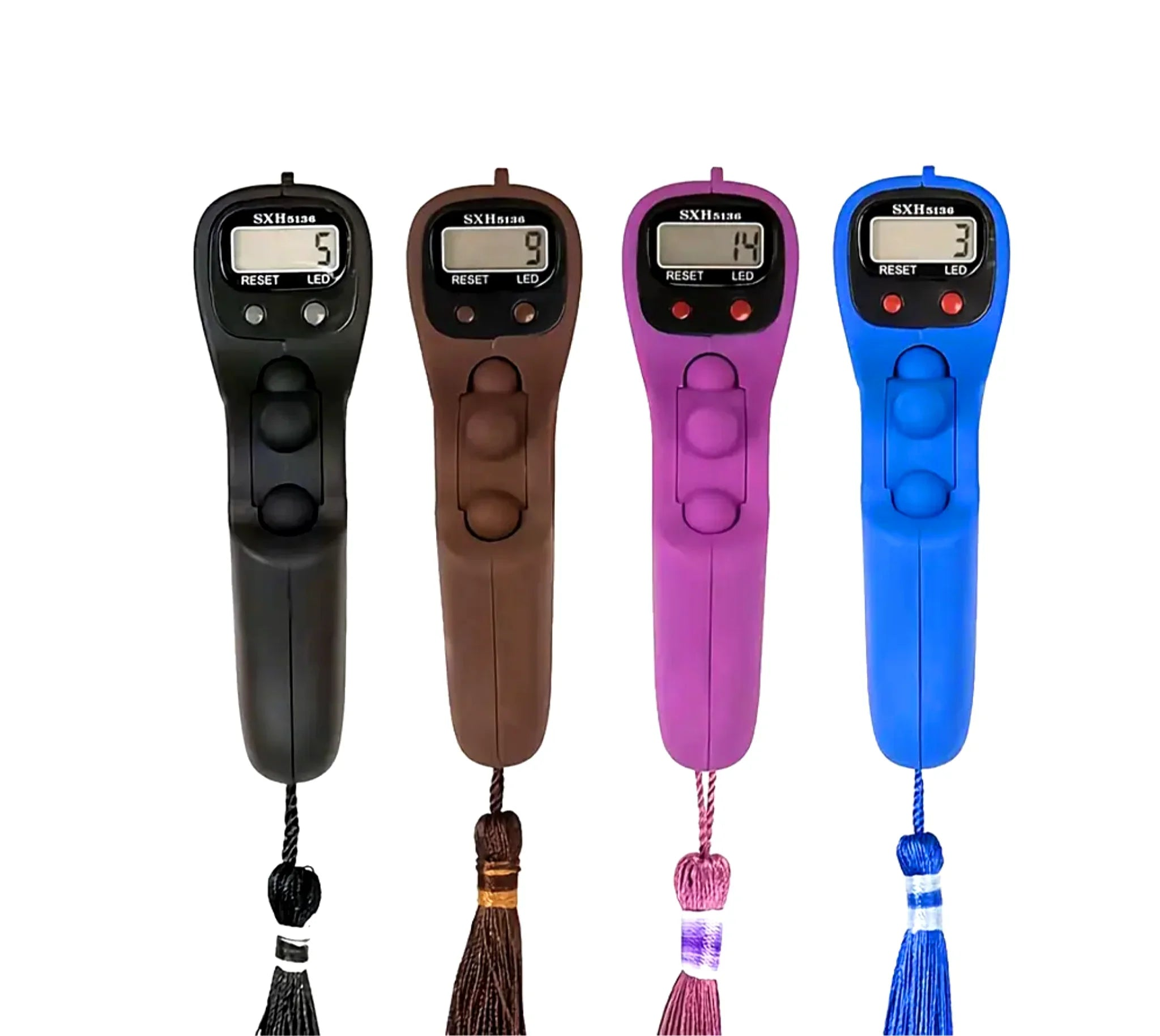 Digitaler LED Tasbeeh Tasbih Tally Zähler Elektronisch Mit Scrollrad Oriental-Style | Oriental-Style