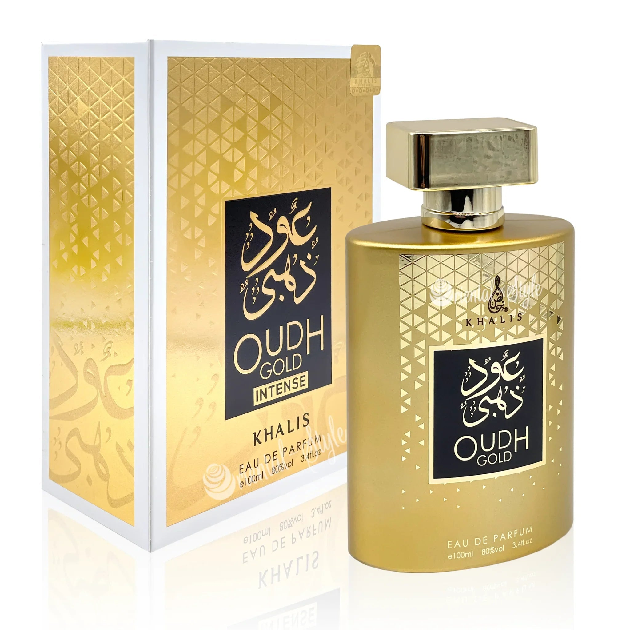Parfüm Oudh Gold Intense Eau de Parfum Spray 100ml Khalis | Oriental-Style