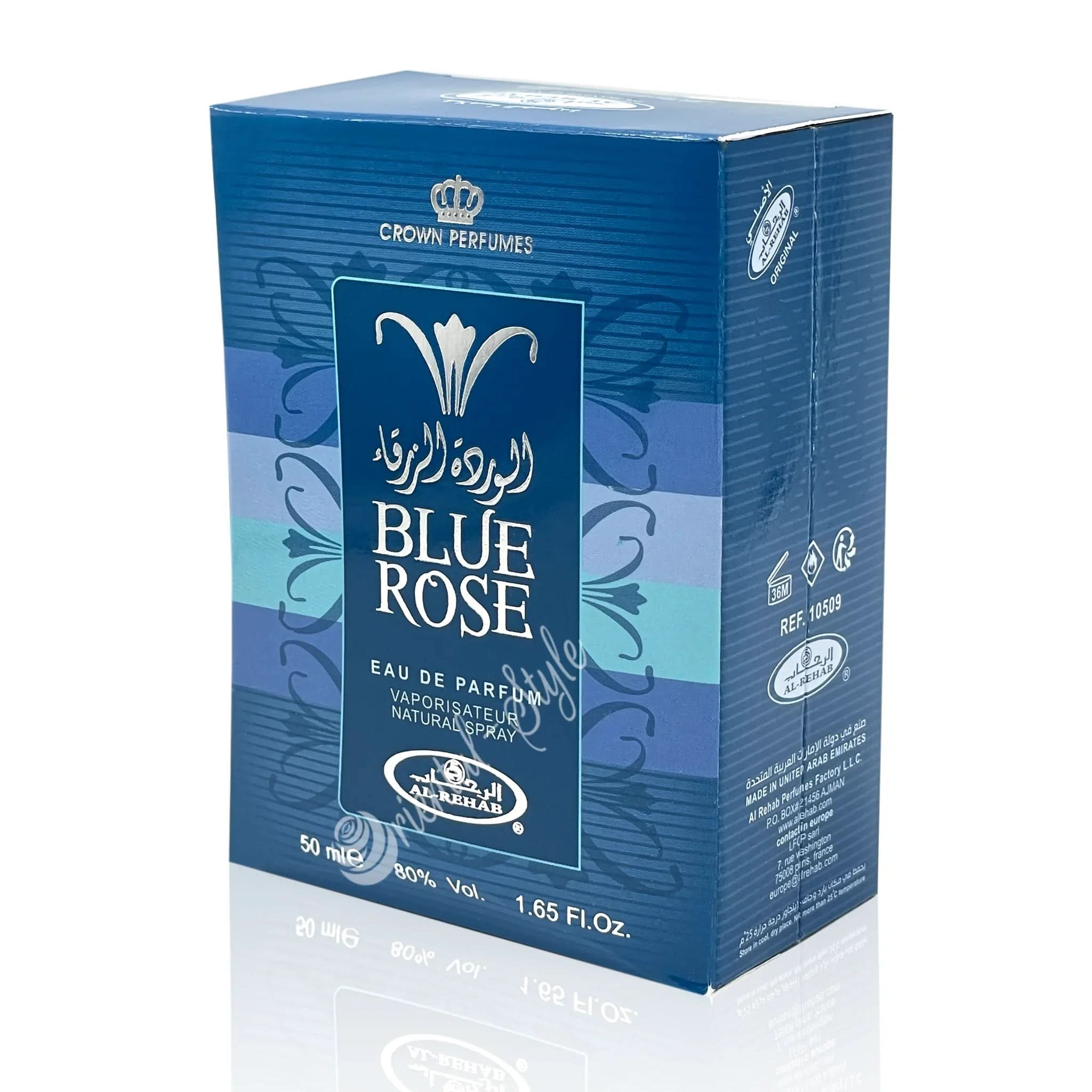 Al Rehab Blue Rose Eau de Parfum 50ml Parfüm Spray Al Rehab | Oriental-Style