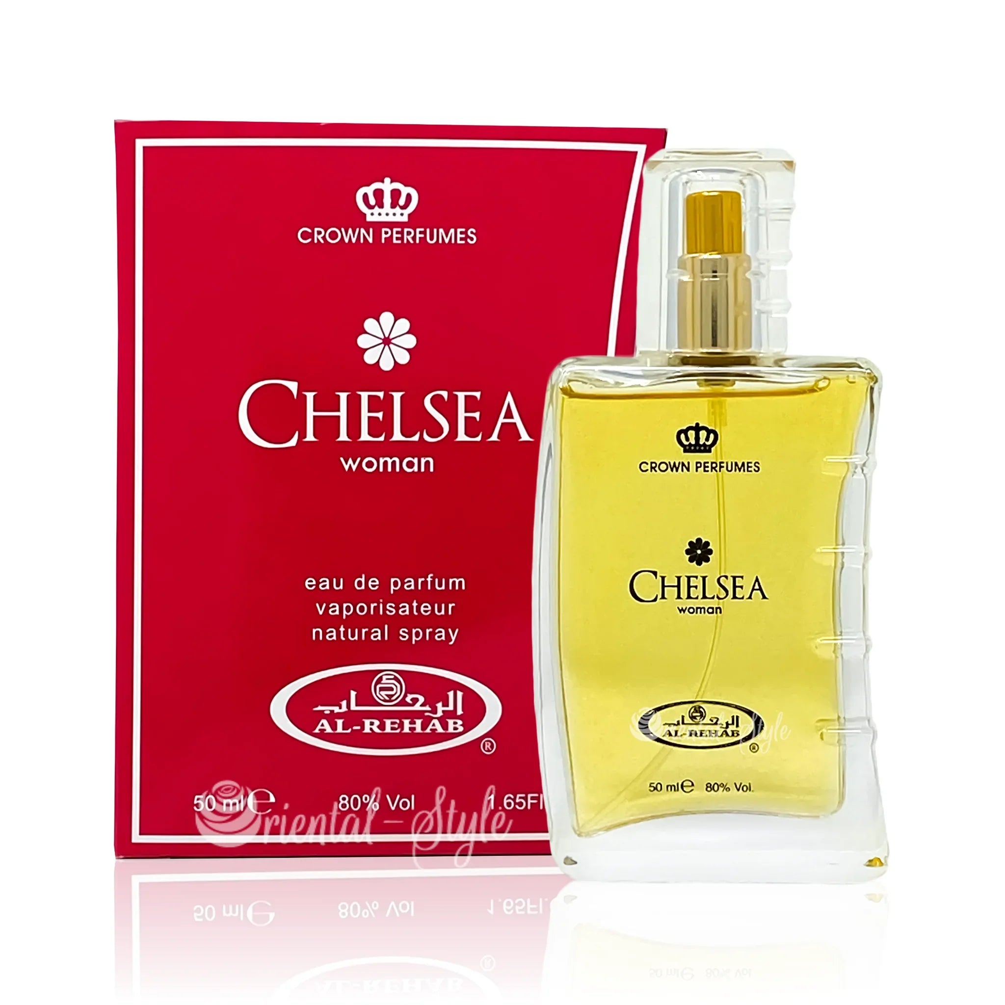 Al Rehab Chelsea Woman Eau de Parfum 50ml Parfüm Spray Al Rehab | Oriental-Style