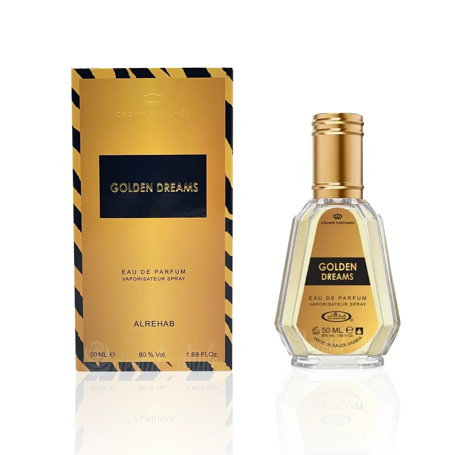 Golden Dreams Al Rehab Parfum 50ml Parfüm Spray Al Rehab | Oriental-Style