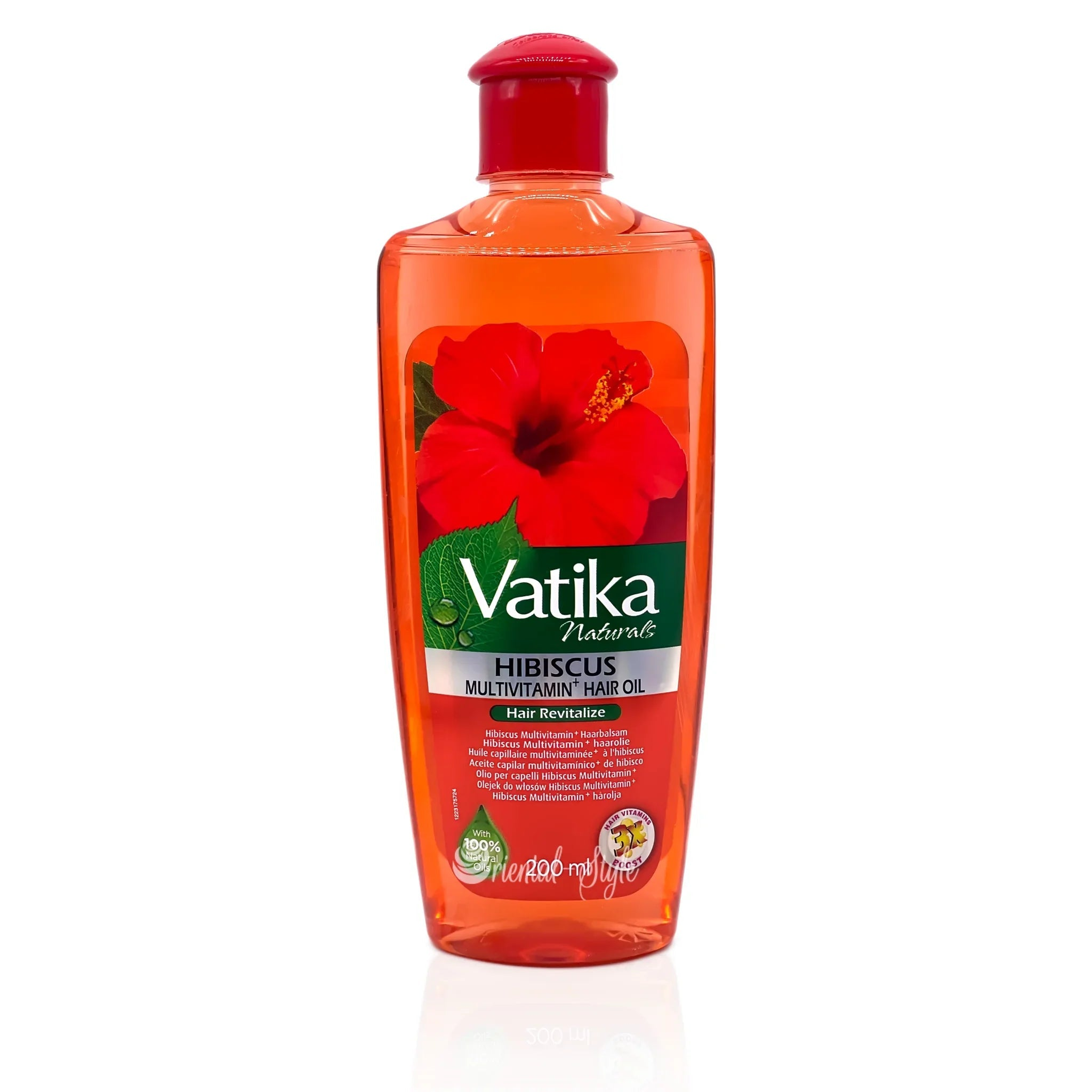 Vatika Naturals Hibiscus Haaröl 200ml Vatika | Oriental-Style