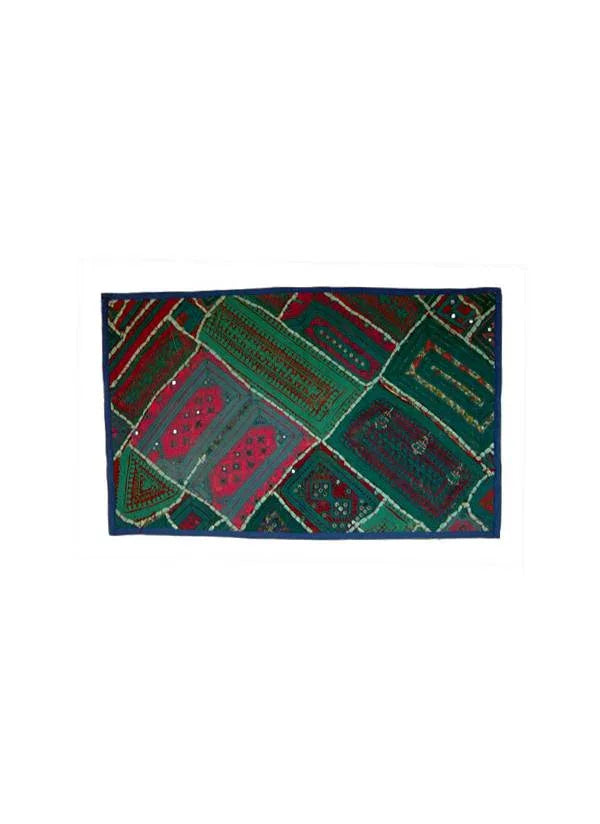 Wandteppich Patchwork Rajasthan Einzelstück Wandbehang Oriental-Style | Oriental-Style