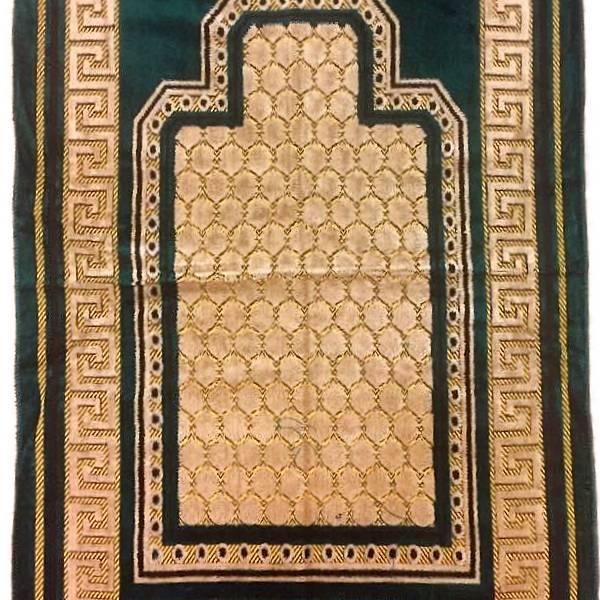 Gebetsteppich - Seccade in Dunkelgrün Oriental-Style | Oriental-Style