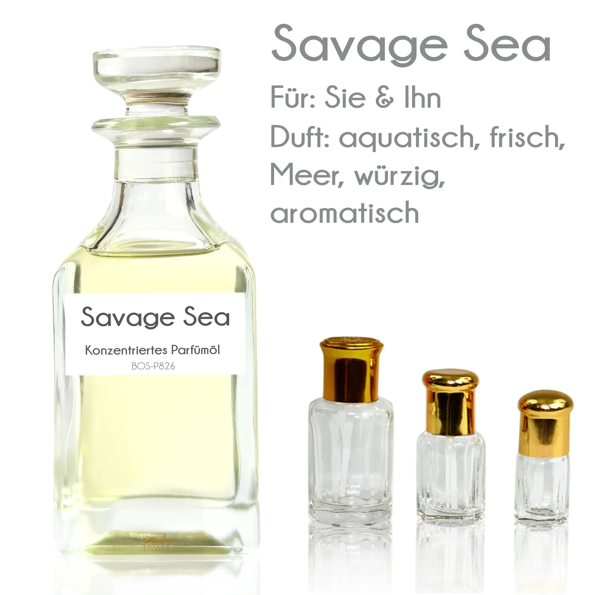 Parfümöl Savage Sea Sultan Essancy | Oriental-Style