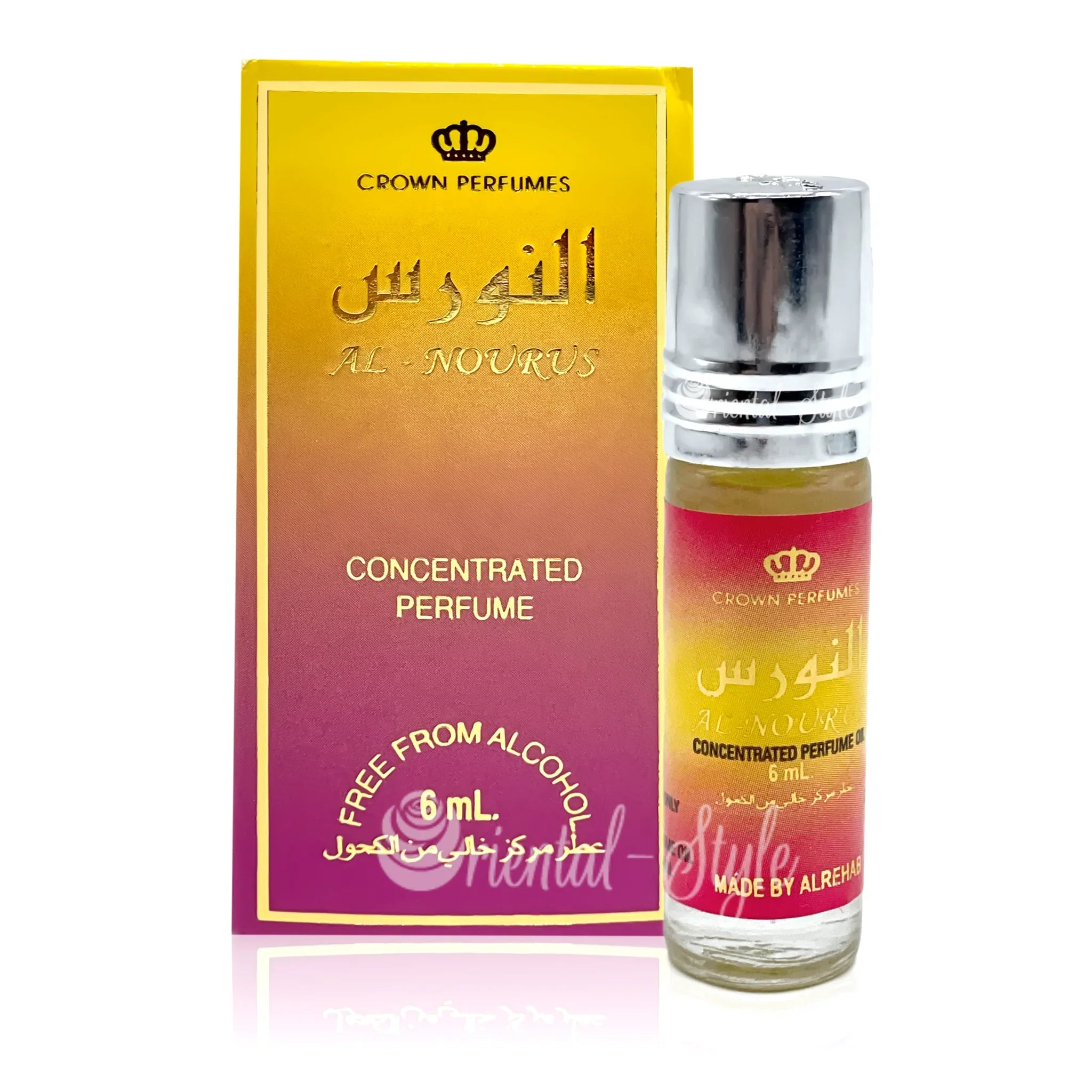 Parfümöl Al Nourus von Al Rehab 3ml - Parfüm ohne Alkohol Al Rehab | Oriental-Style
