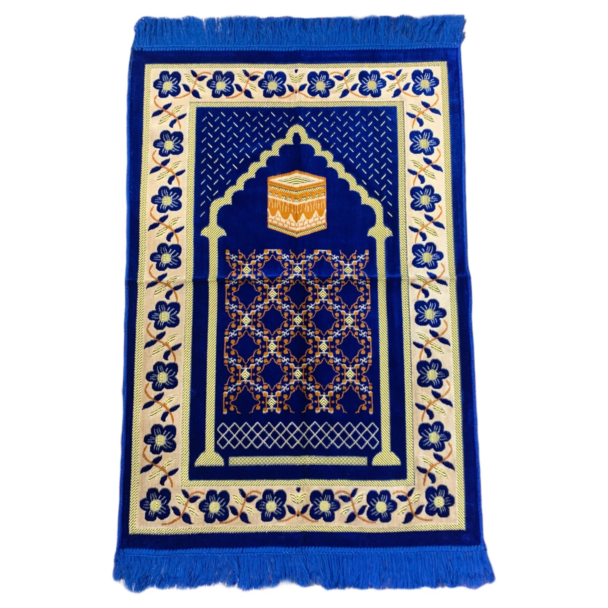 Gebetsteppich - Seccade in Blau Oriental-Style | Oriental-Style