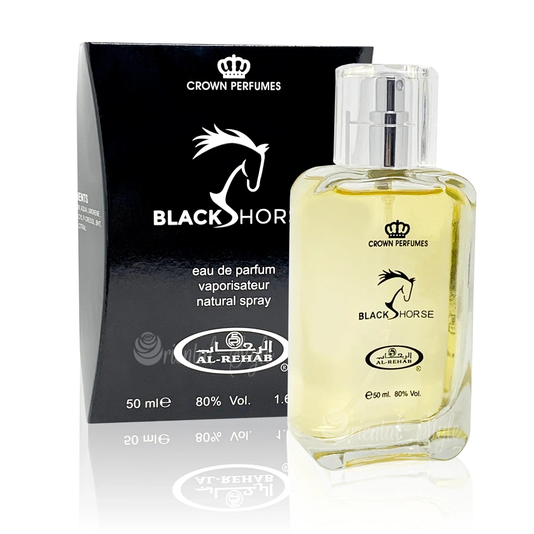 Black Horse Al Rehab Eau de Parfum 50ml Parfüm Spray Al Rehab | Oriental-Style