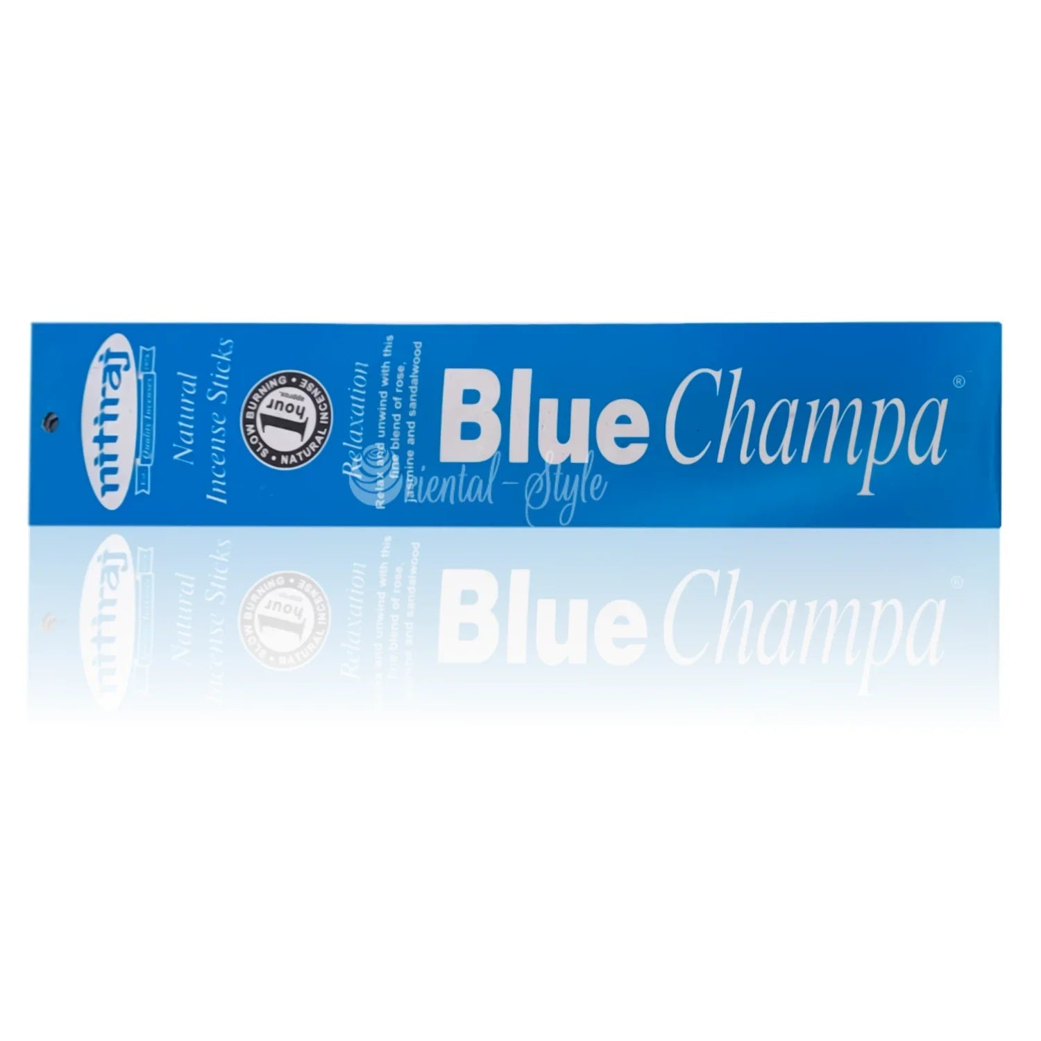 Premium Räucherstäbchen Blue Champa Relaxation (10g) Nitiraj | Oriental-Style