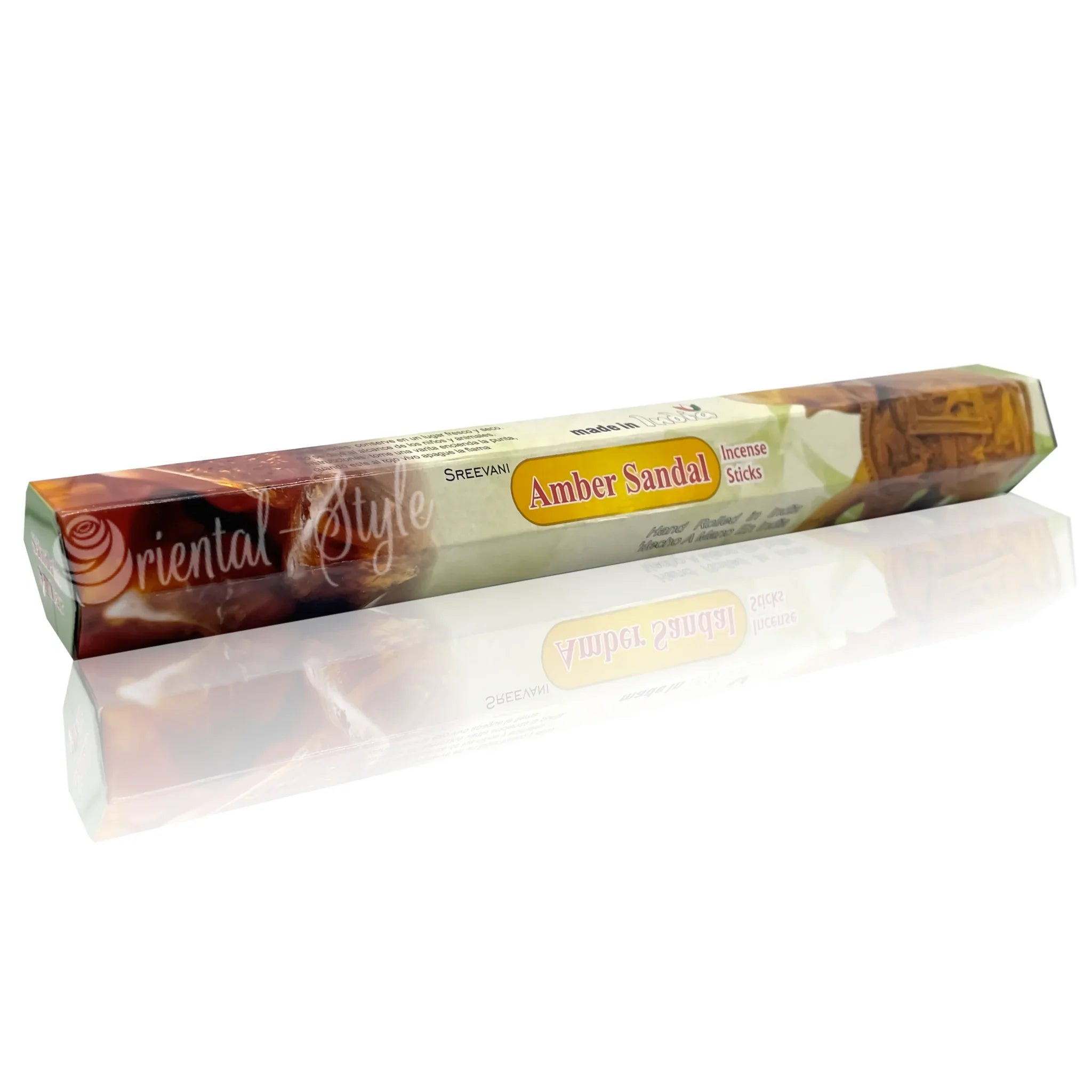 Räucherstäbchen Amber Sandal mit Amber & Sandelholz (20g) Sree Vani | Oriental-Style