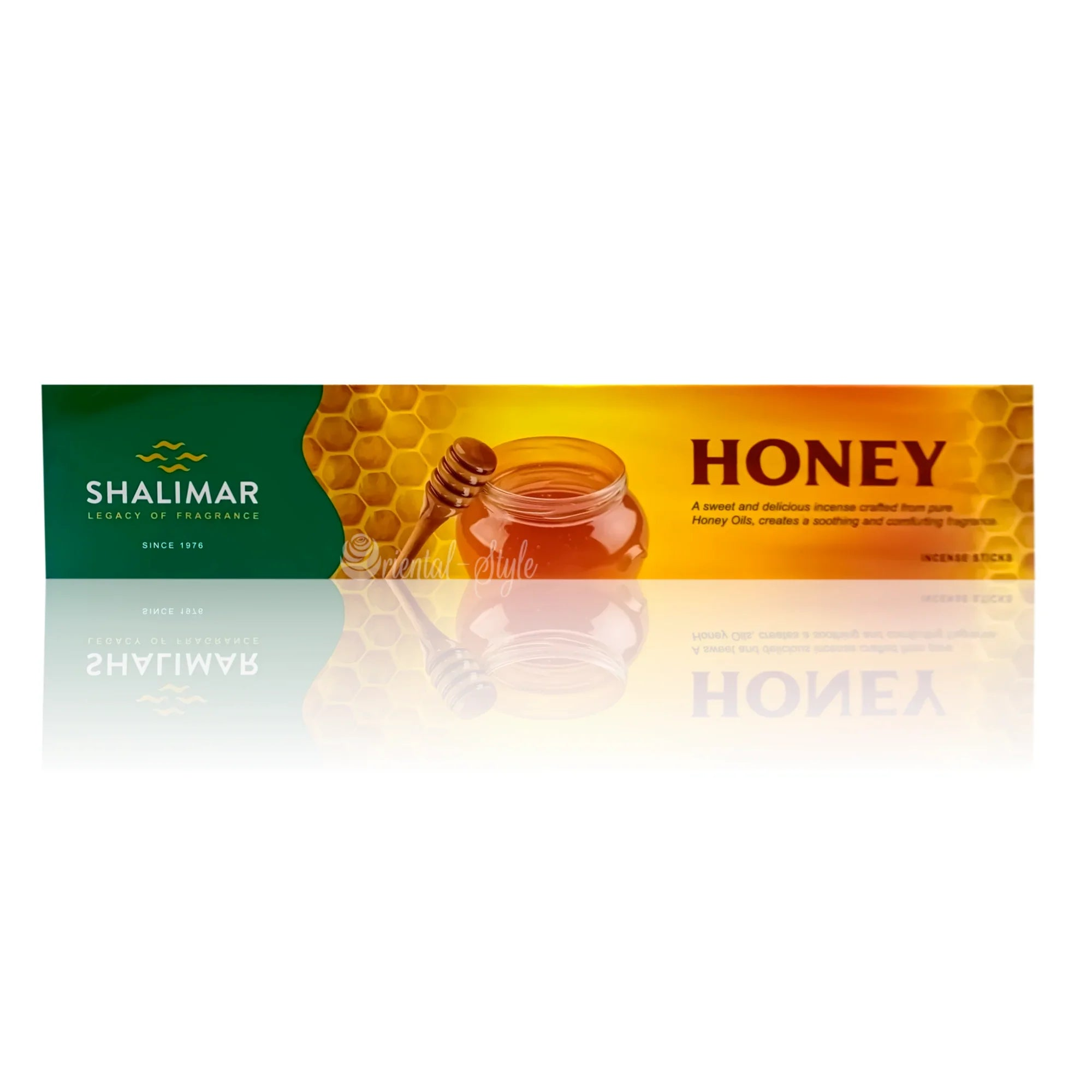 Räucherstäbchen Honey mit Honigduft (50g) Shalimar | Oriental-Style