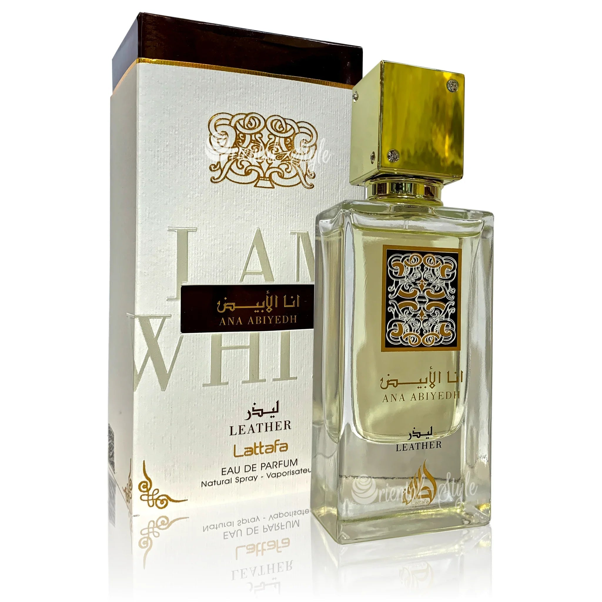 Ana Abiyedh Leather Lattafa Eau de Parfum 60ml Spray Lattafa | Oriental-Style