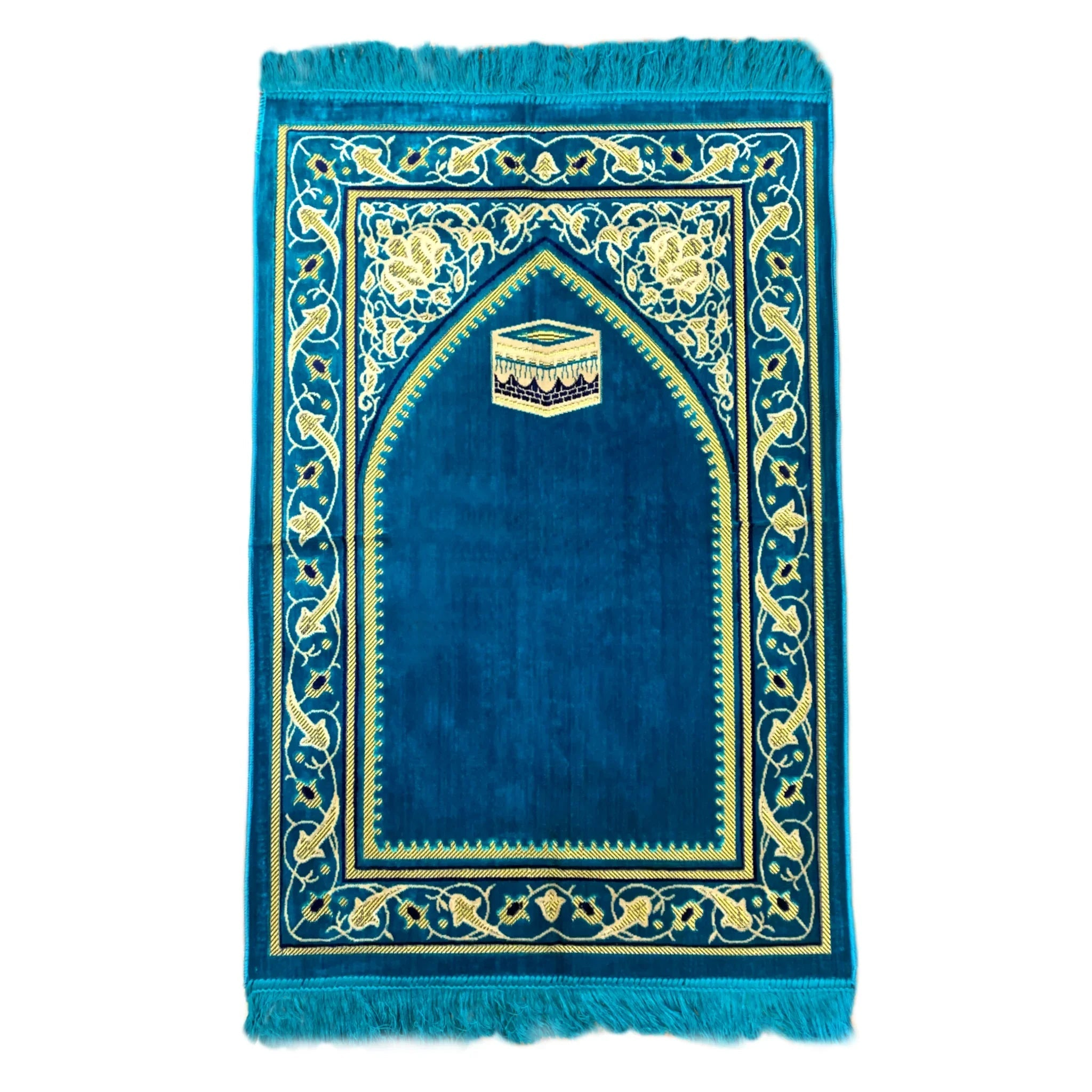 Gebetsteppich - Seccade in Türkis Oriental-Style | Oriental-Style