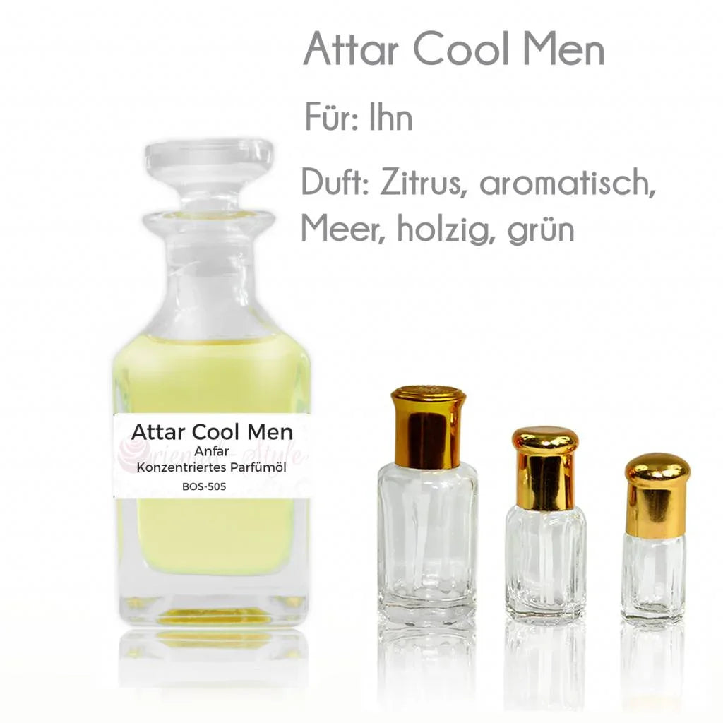 Parfümöl Attar Cool Men von Anfar - Parfüm ohne Alkohol Anfar | Oriental-Style