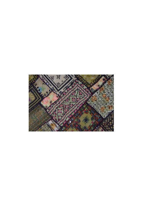 Wandteppich Patchwork Rajasthan Einzelstück Wandbehang Oriental-Style | Oriental-Style