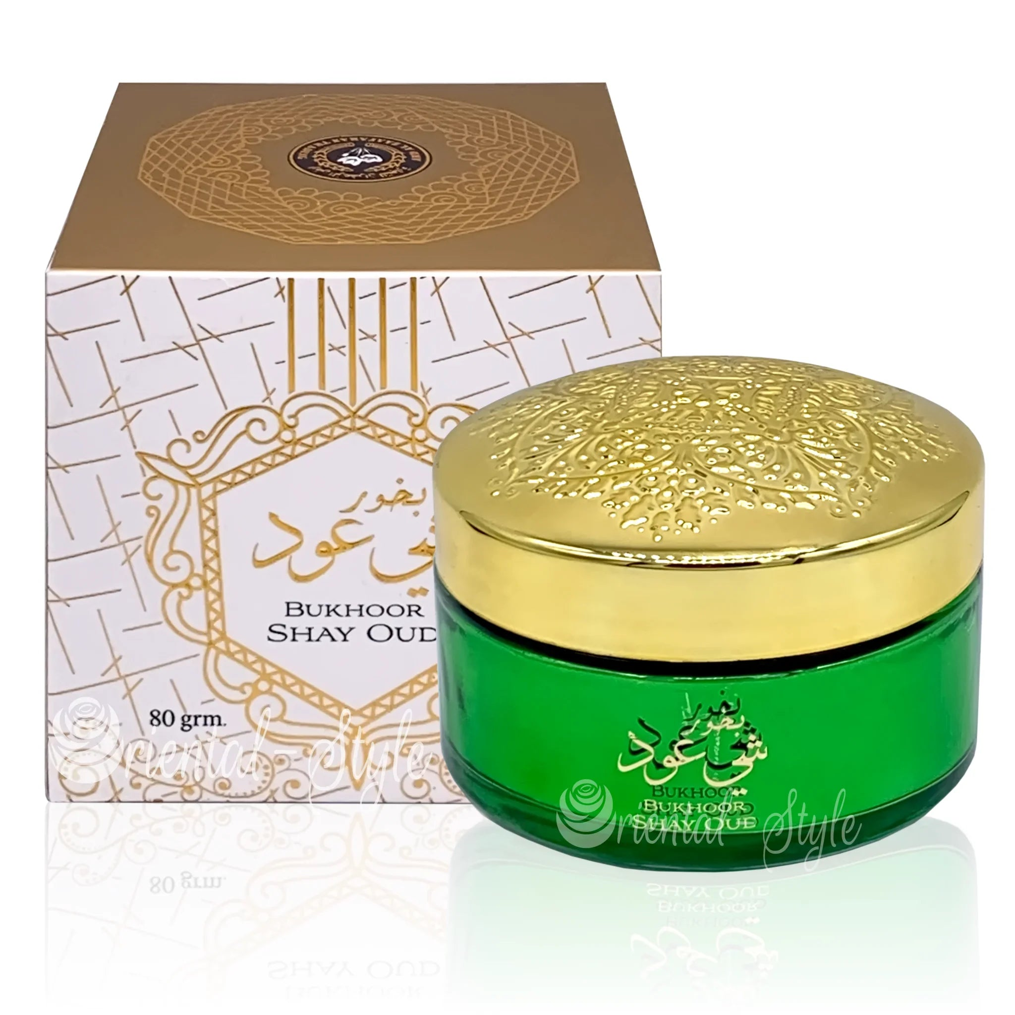 Bakhoor Shay Oud Räucherwerk 80g Anfar | Oriental-Style
