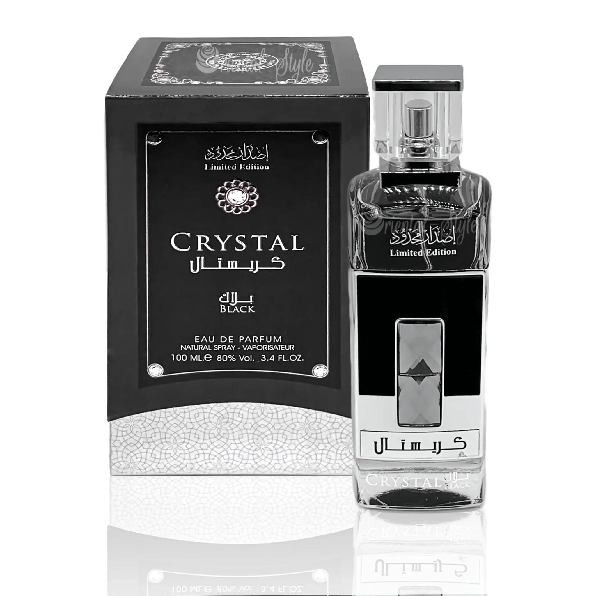 Parfüm Crystal Black Eau de Parfum 100ml Ard Al Zaafaran Spray Ard Al Zaafaran | Oriental-Style