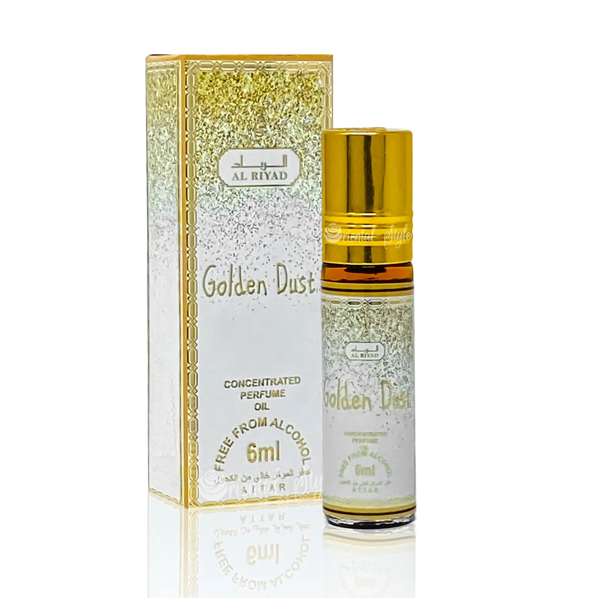 Parfümöl Golden Dust 6ml - Parfümöl ohne Alkohol Khalis | Oriental-Style