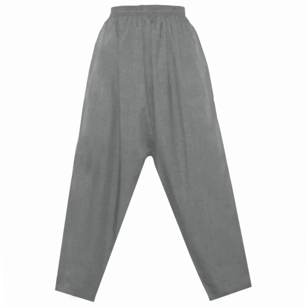 Arabische Männerhose Hose in Hellgrau Oriental-Style | Oriental-Style