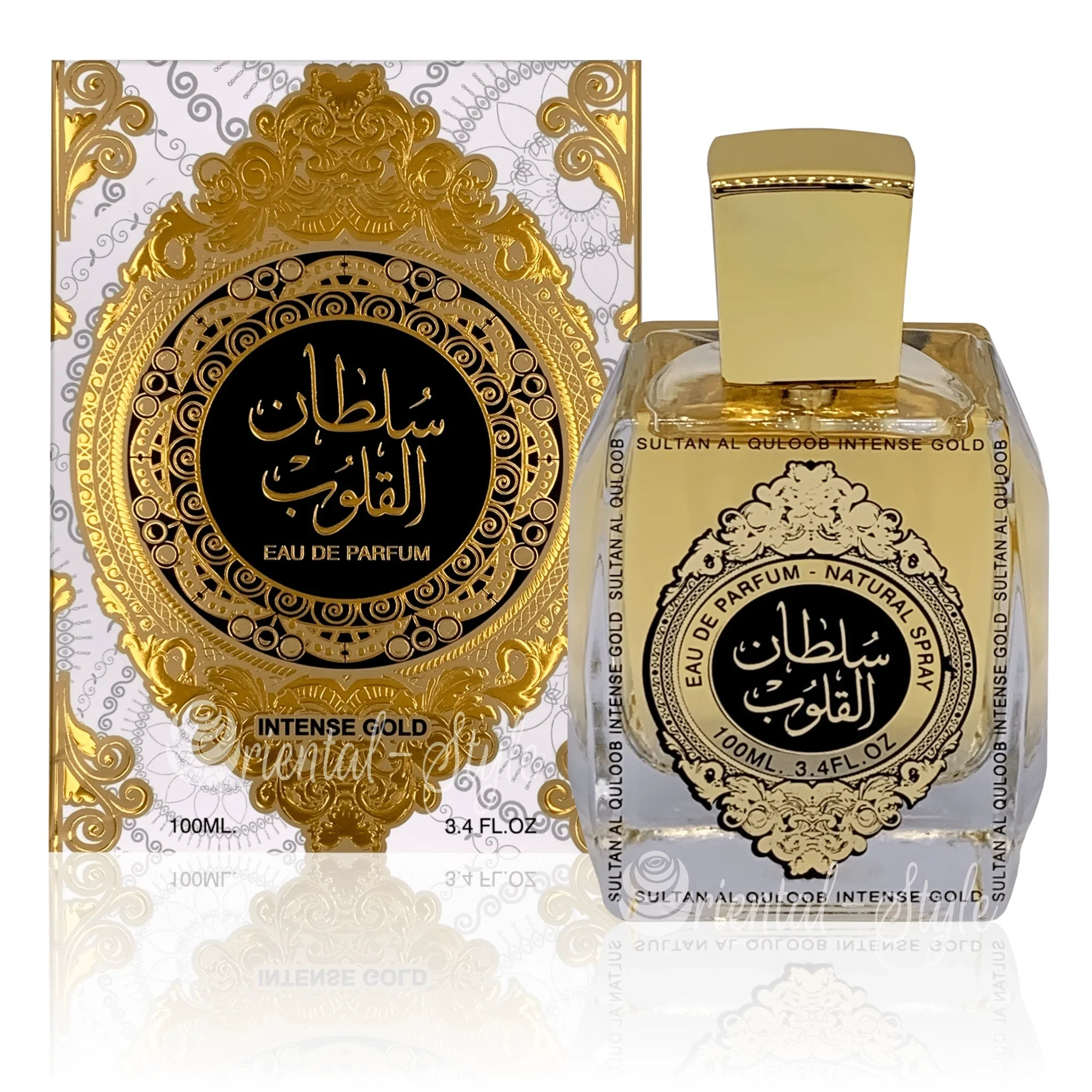 Sultan Al Quloob Intense Gold Eau de Parfum 100ml Suroori Parfüm Suroori | Oriental-Style