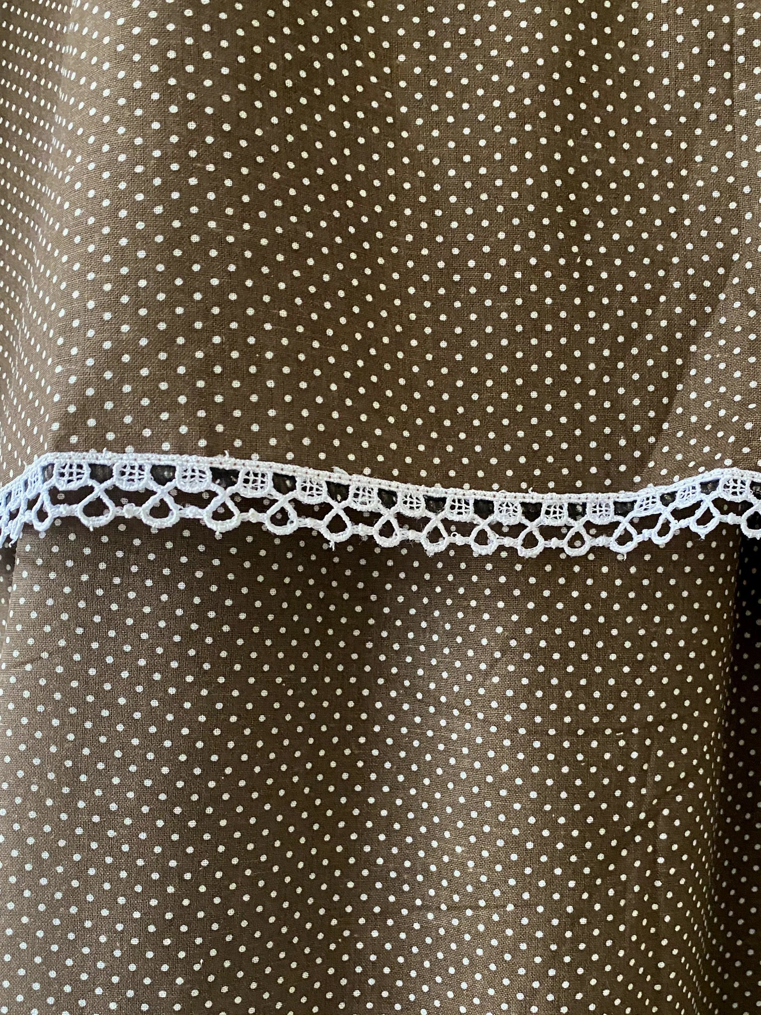 Gebetskleidung Braun Polkadots - Zweiteilig Oriental-Style | Oriental-Style