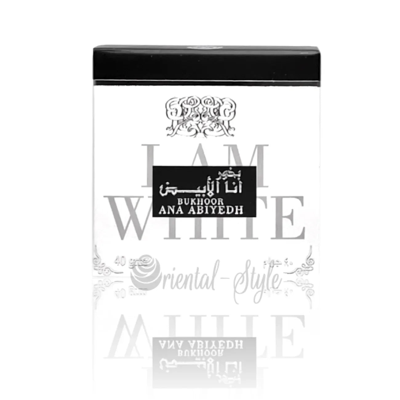 Ard Al Zaafaran Ana Abiyed I Am White Räucherwerk Bukhoor (40g) Ard Al Zaafaran | Oriental-Style