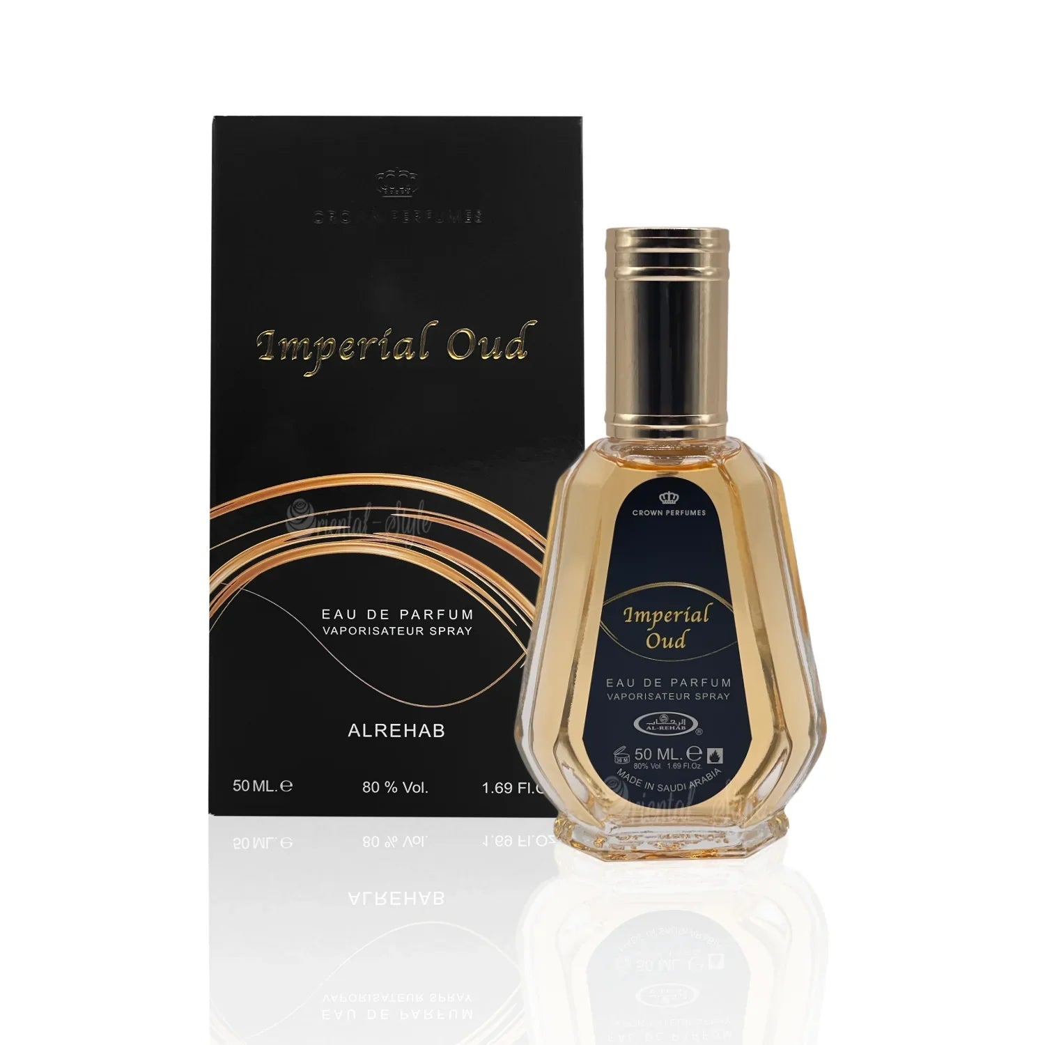 Imperial Oud Al Rehab Parfum 50ml Parfüm Spray Al Rehab | Oriental-Style