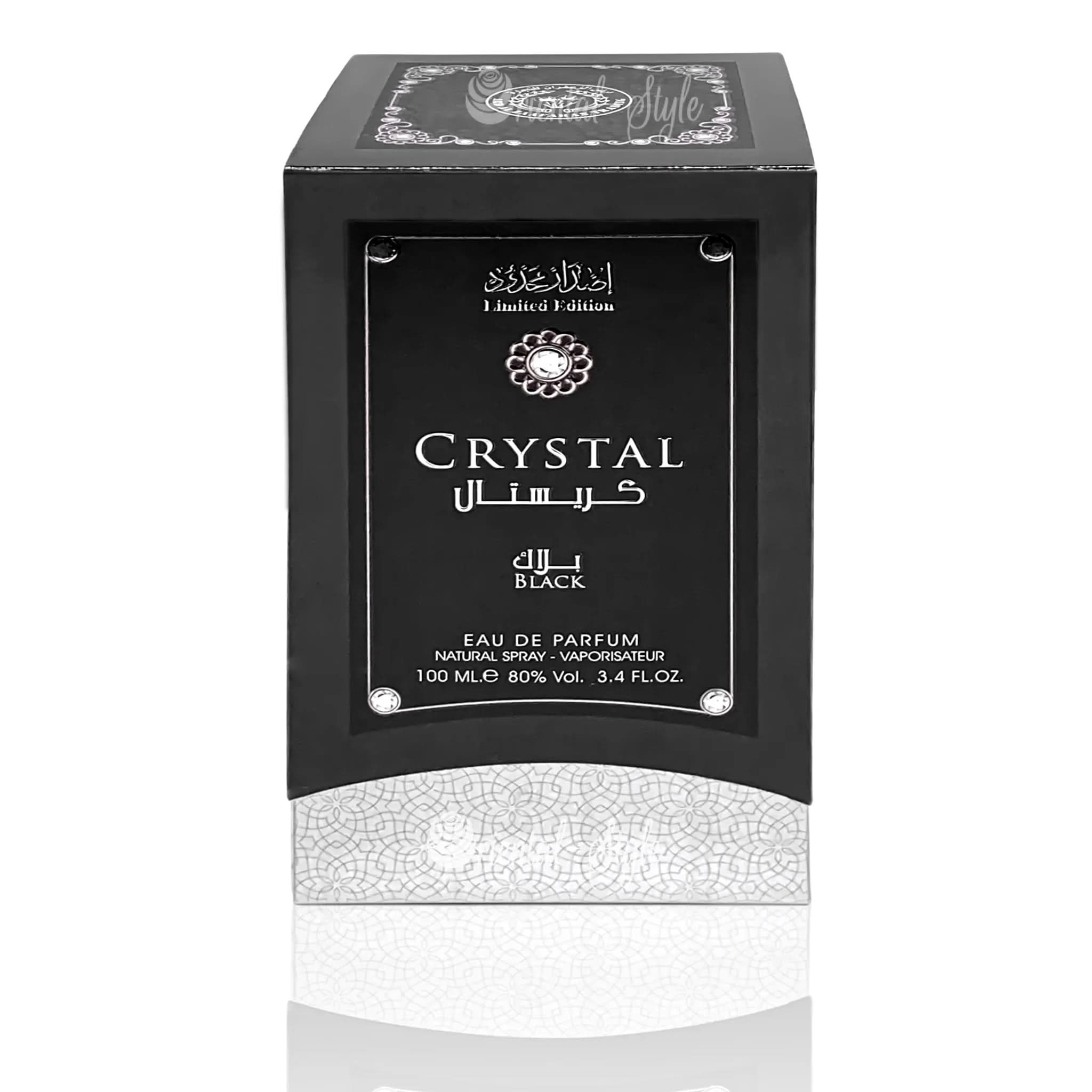 Parfüm Crystal Black Eau de Parfum 100ml Ard Al Zaafaran Spray – Duft von Ard Al Zaafaran Perfumes | oriental - style.de