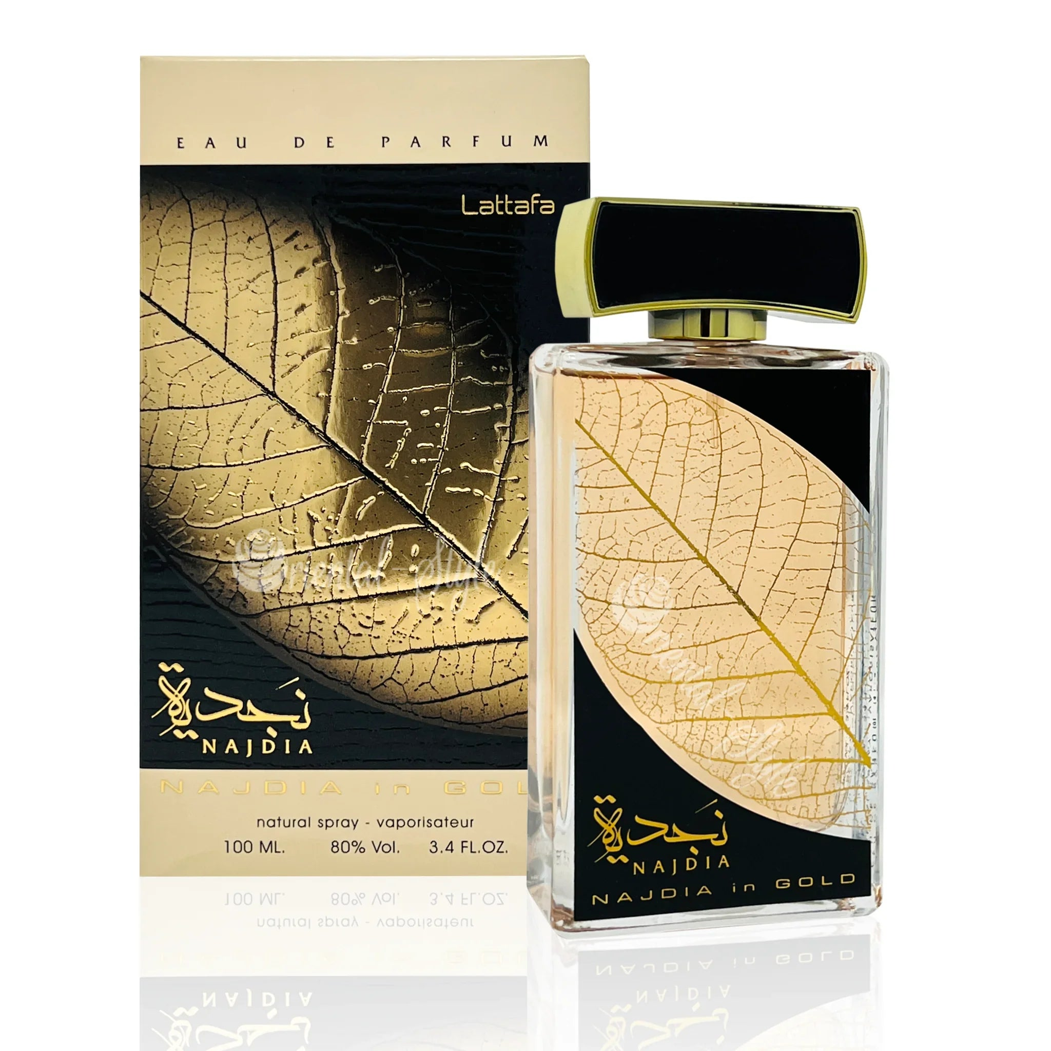 Najdia Gold Lattafa Eau de Parfum 100ml Parfüm Spray Lattafa | Oriental-Style