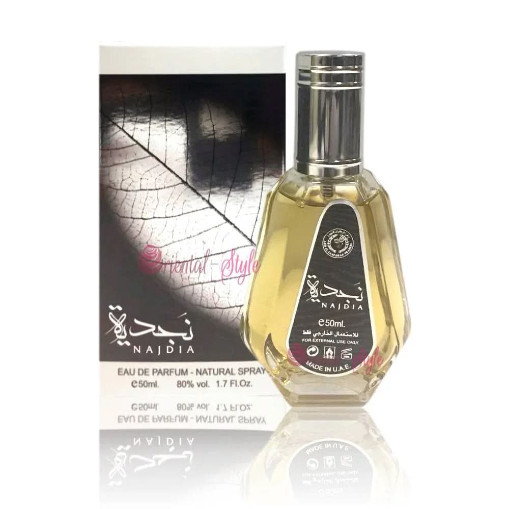 najdia-lattafa-perfumes-eau de parfum perfume spray-parfuem-50ml log